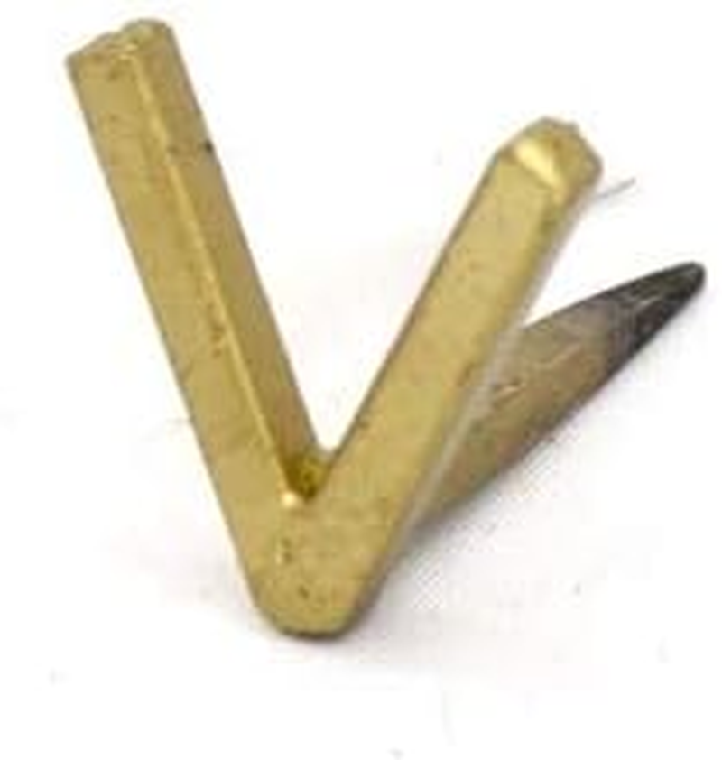 Iron Letter Nail [Gold/Capital Letter] F