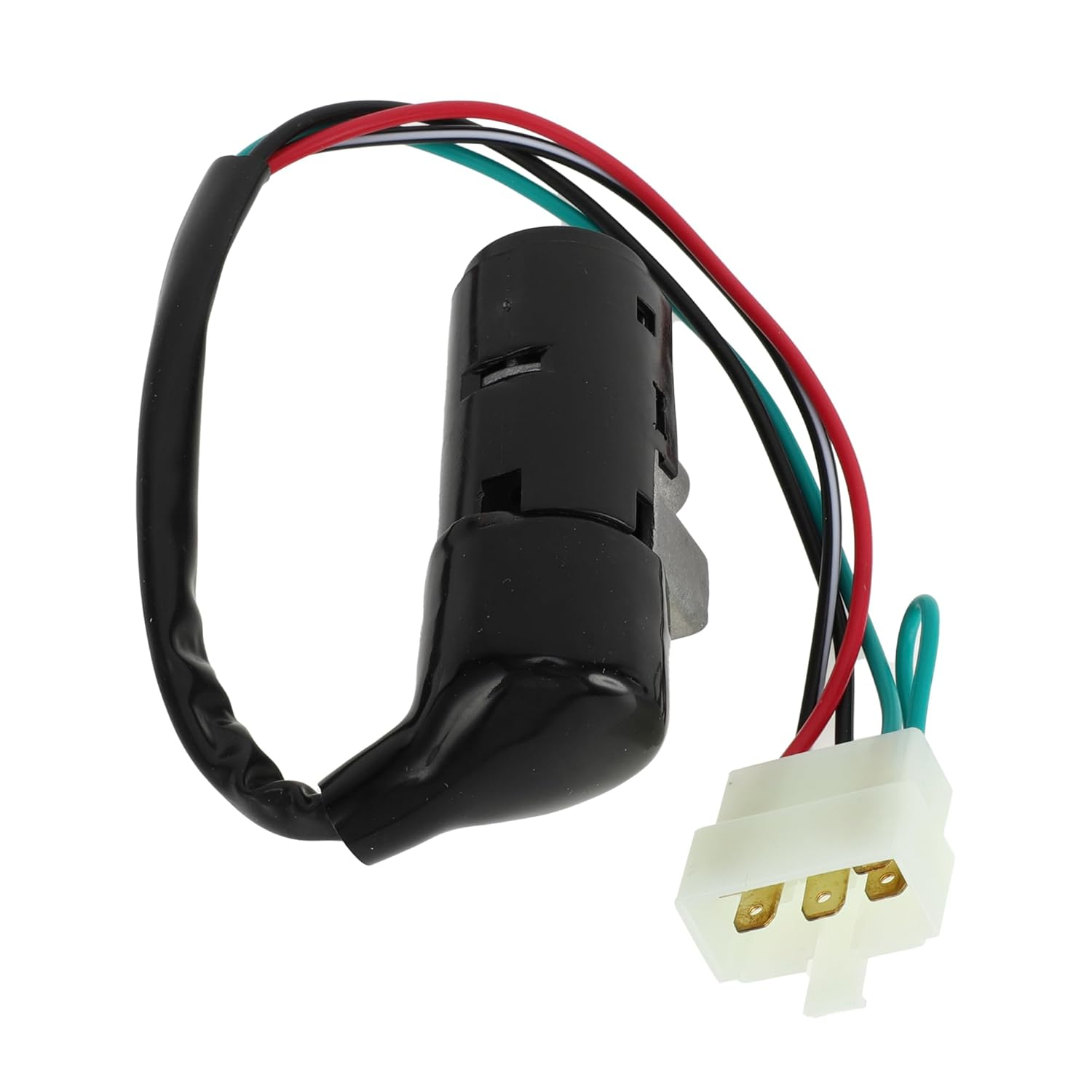 Uxcell Motorcycle Scooter Security 5 Wires Ignition Switch Lock W 2 Keys Set for GY6 125 image number 2