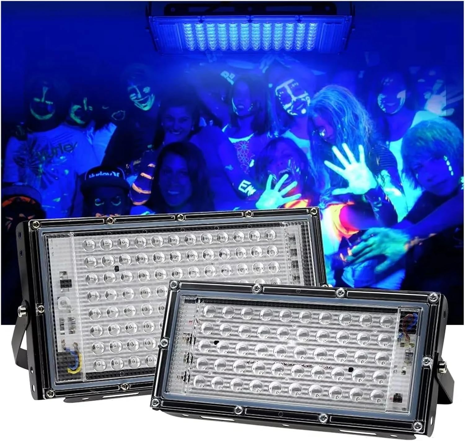 50-300W LED UV Curing Lamp 395Nm 365Nm 405Nm Glue Printing Spraying Painting Resin Ink DIY for DIY Enclosures(300W,395Nm) image number 6