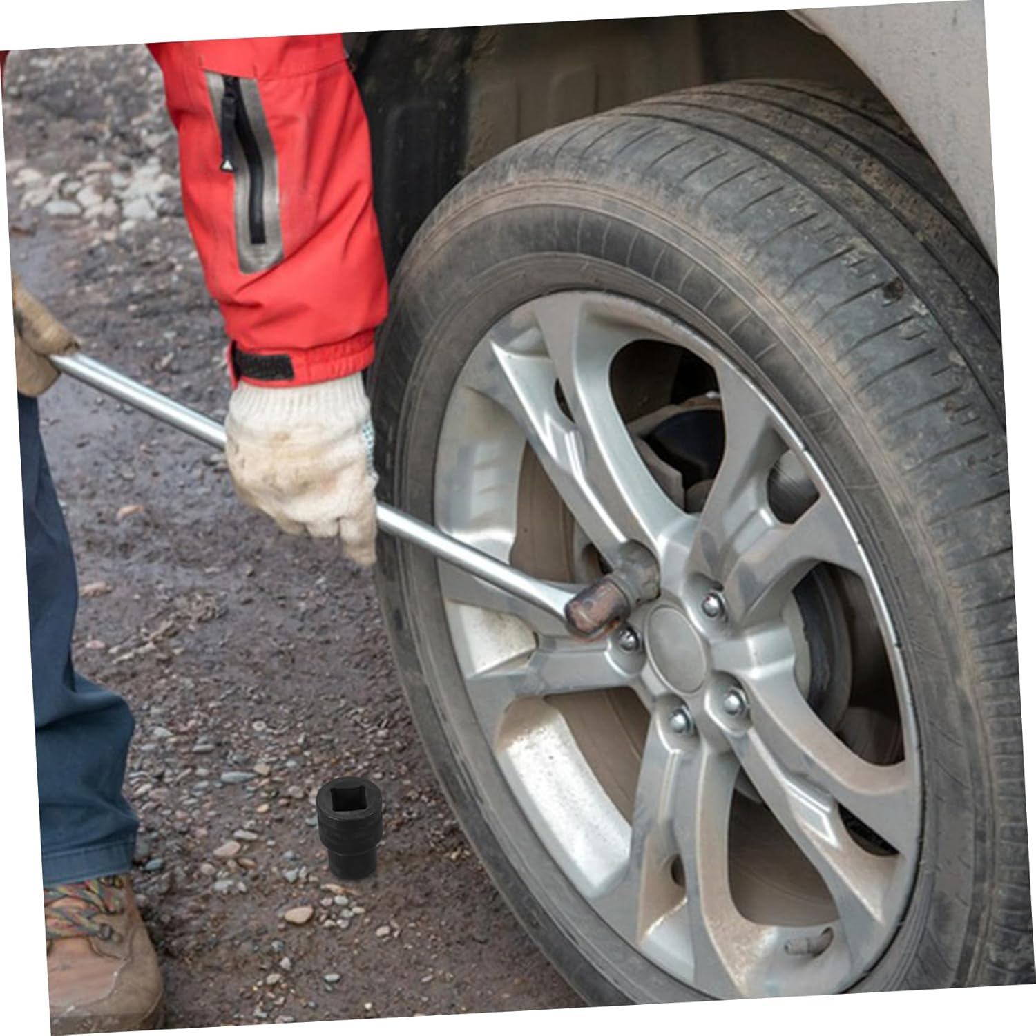 Pneumatic Socket Wrench Drive Impact Socket for Heavy Duty Use for Automotive and Industrial Applications image number 1