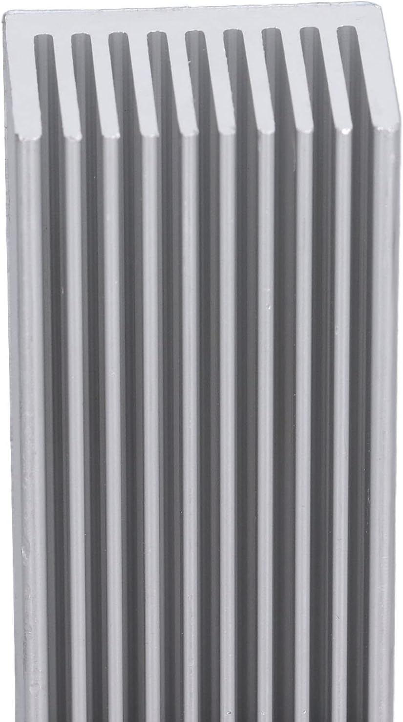 Cooling Fins, Corrosion Resistant Aluminum Heatsink Large Area Compact Size Easy Installation for Electronic Chip Power Board (With Thermal Conductive Adhesive) image number 4