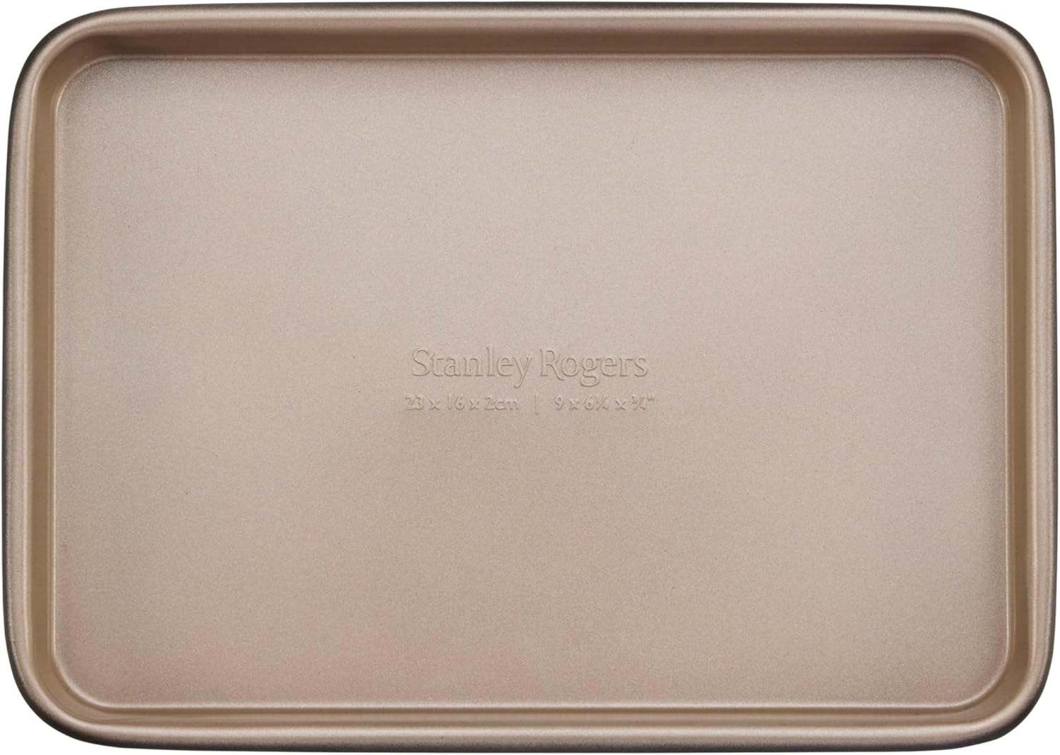 Stanley Rogers Ceramabake Baking Tray 23 X 16 X 2Cm &ndash; Healthy Non-Stick Ceramic Oven Tray, Bake without PFAS, PTFE, PFOS, PFOA, Cadmium & Lead. Ideal for Roasting, Baking and Everyday Cooking image number 1