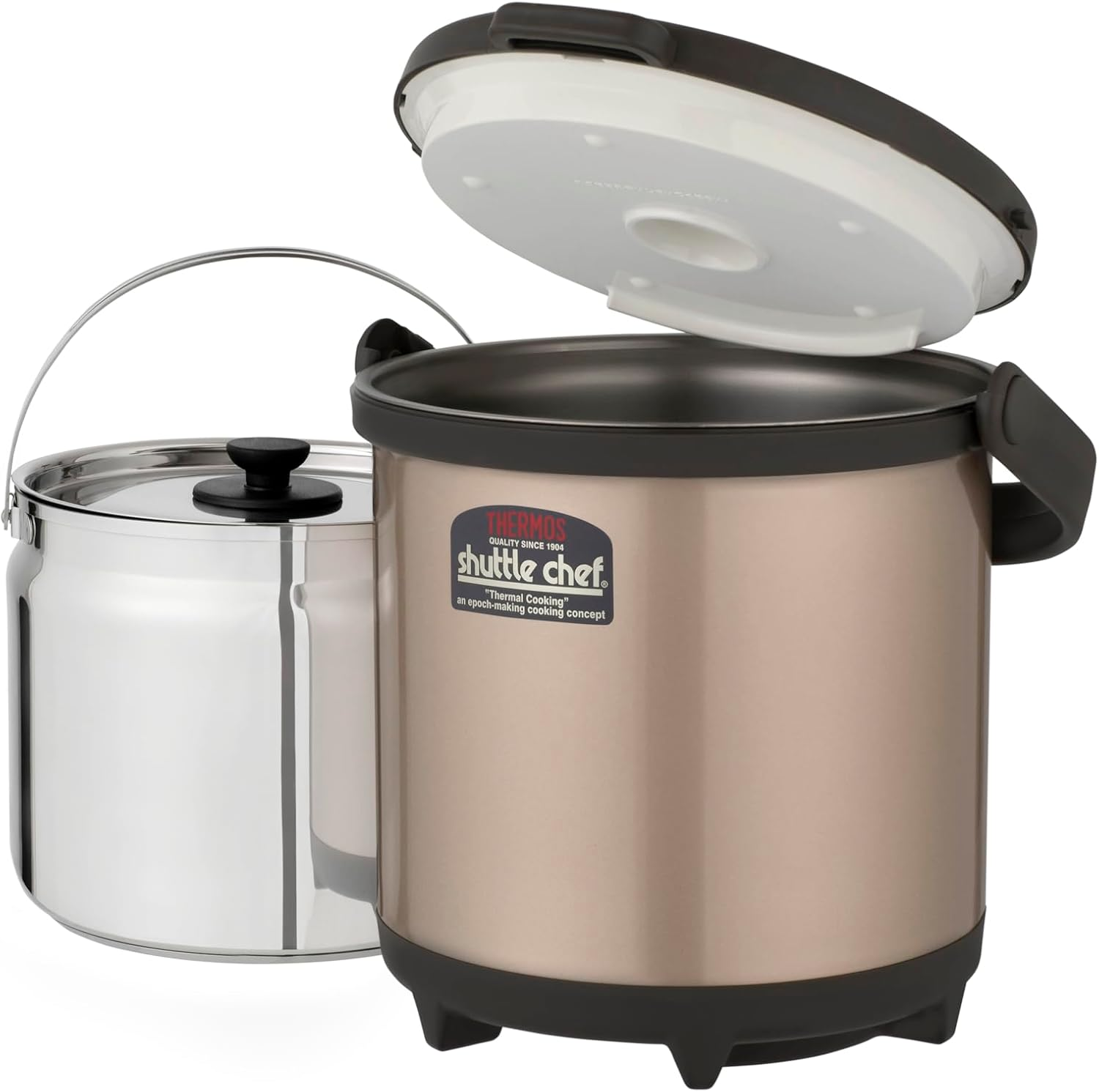 4.5L Shuttle Chef&trade; Vacuum Insulated Thermal Cooker - Includes: 1 X 4.5L Saucepan with Lid