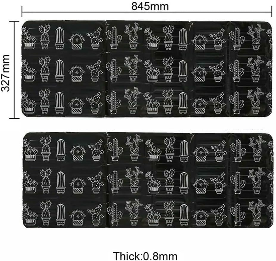 2X Black Kitchen Oil Splash Guard Wall Foil Protector Stove Cover Removable Baffle Screen image number 5