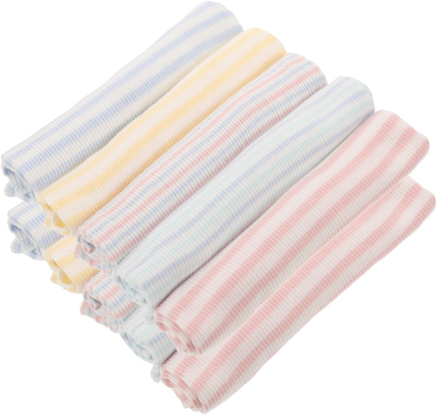 Minkissy 10Pcs Cotton Belly Band Breathable Boy Girl Navel Band for Newborns Protecting Abdomen during Sleep Play image number 2