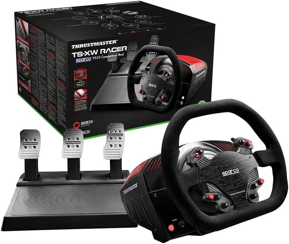 Thrustmaster T128 Force Feedback Racing Wheel with Magnetic Pedals, Xbox Series X|S, Xbox One, PC image number 6