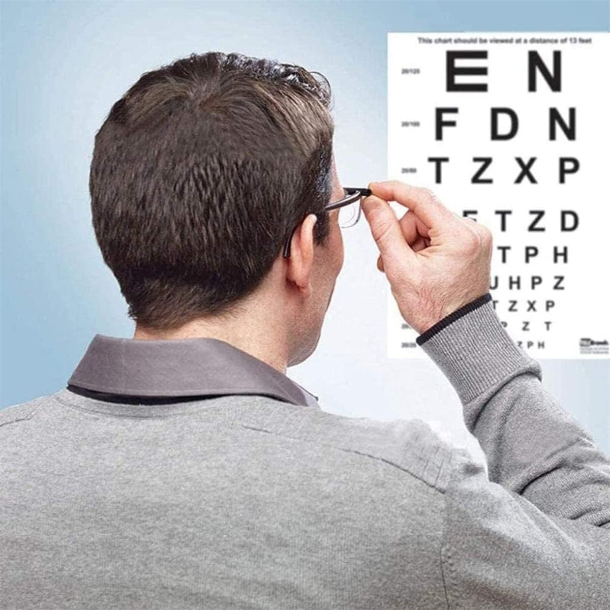 Adjustable Dial Glasses, Variable Focus for Reading Distance Vision Eyeglasses,Reading Glasses with Proper Vision Focus, One Size image number 1