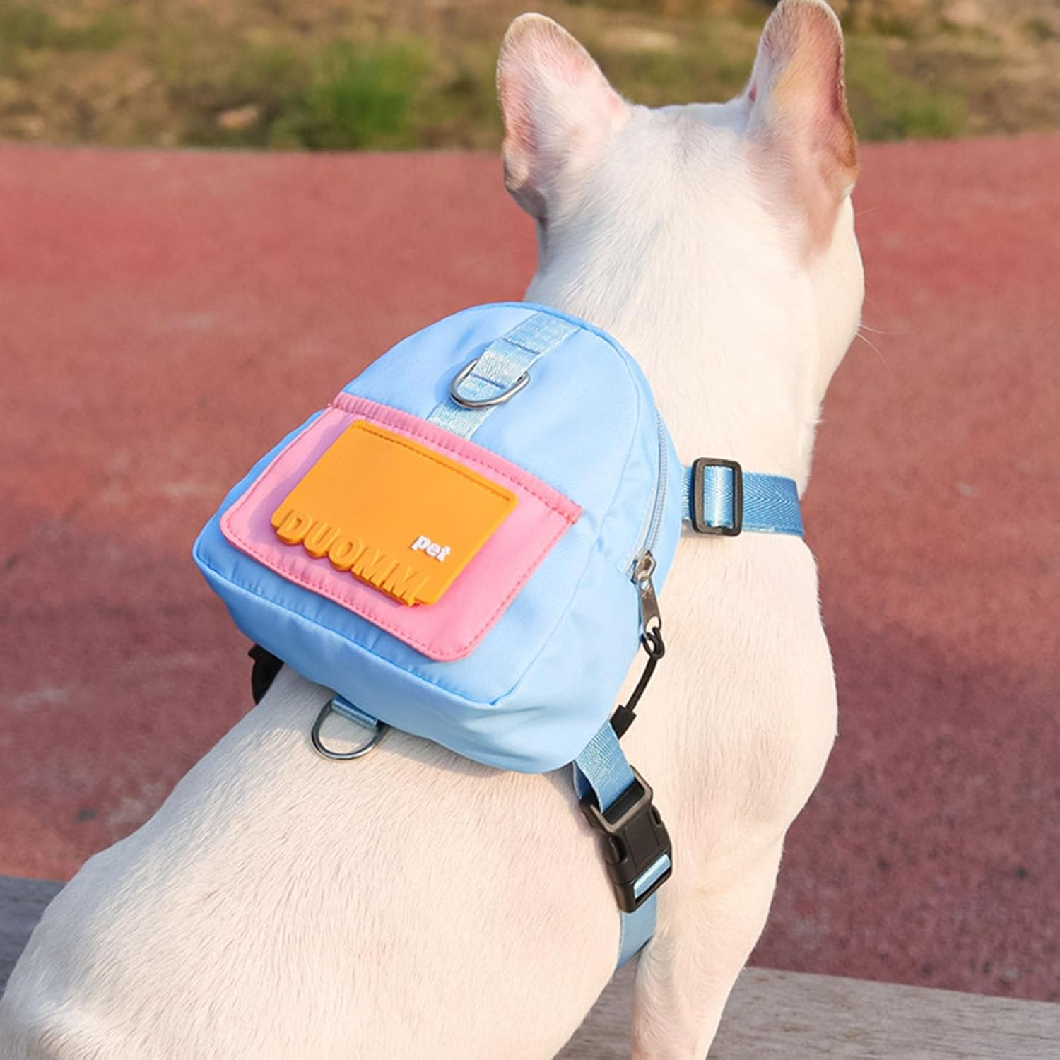 Dog Saddle Bag Backpack,Treat Pouch Carrier Pet Harness | Dog Saddle Backpack Harness for Dogs to Wear, Comfortable for Travel, Running, Camping