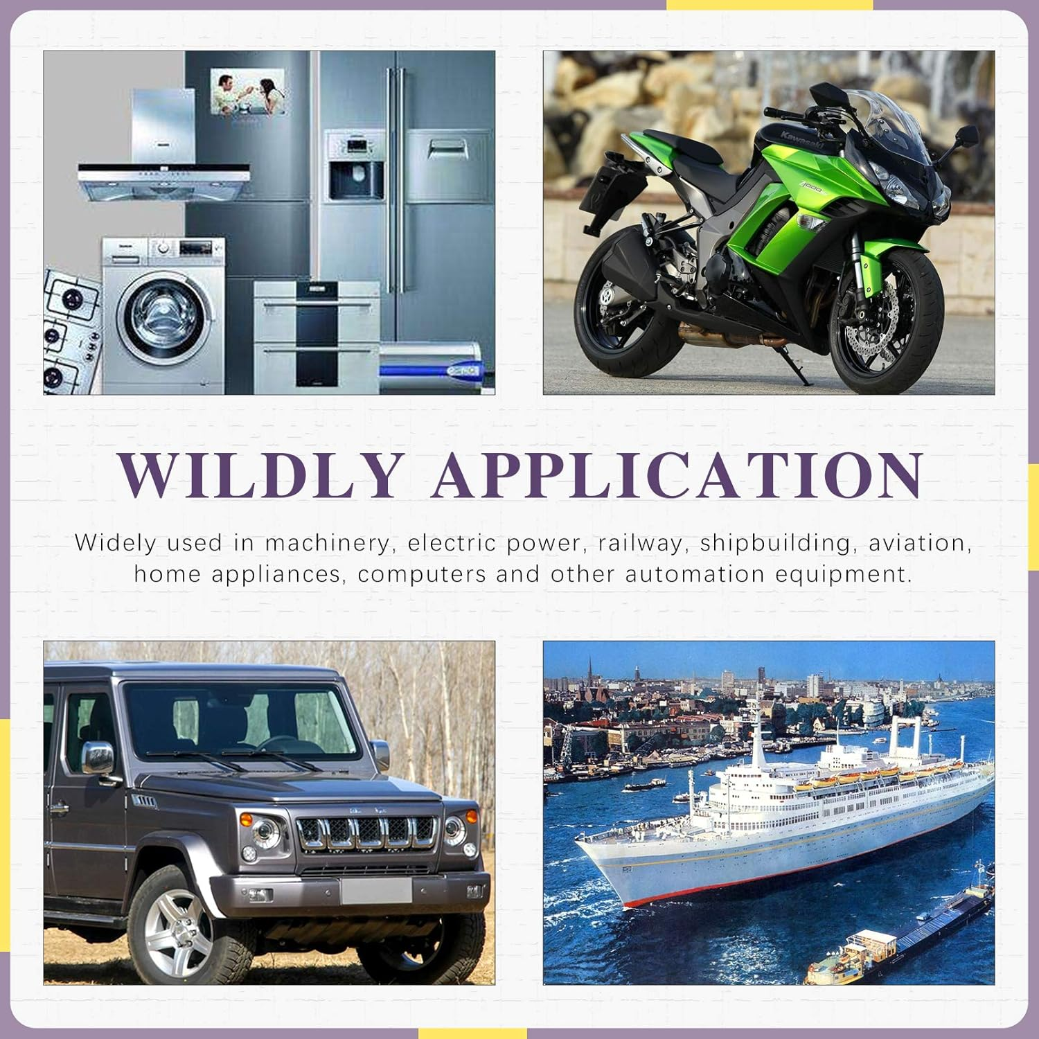 Swpeet 240Pcs Gold M3 M4 M5 M6 M8 M10 Non-Insulated Open Barrel Wire Crimp Copper Terminal Connerctor Kit, O-Type Ring Lugs Crimp Cable Terminal for Crimp Solid Wires or Stranded Wires image number 3