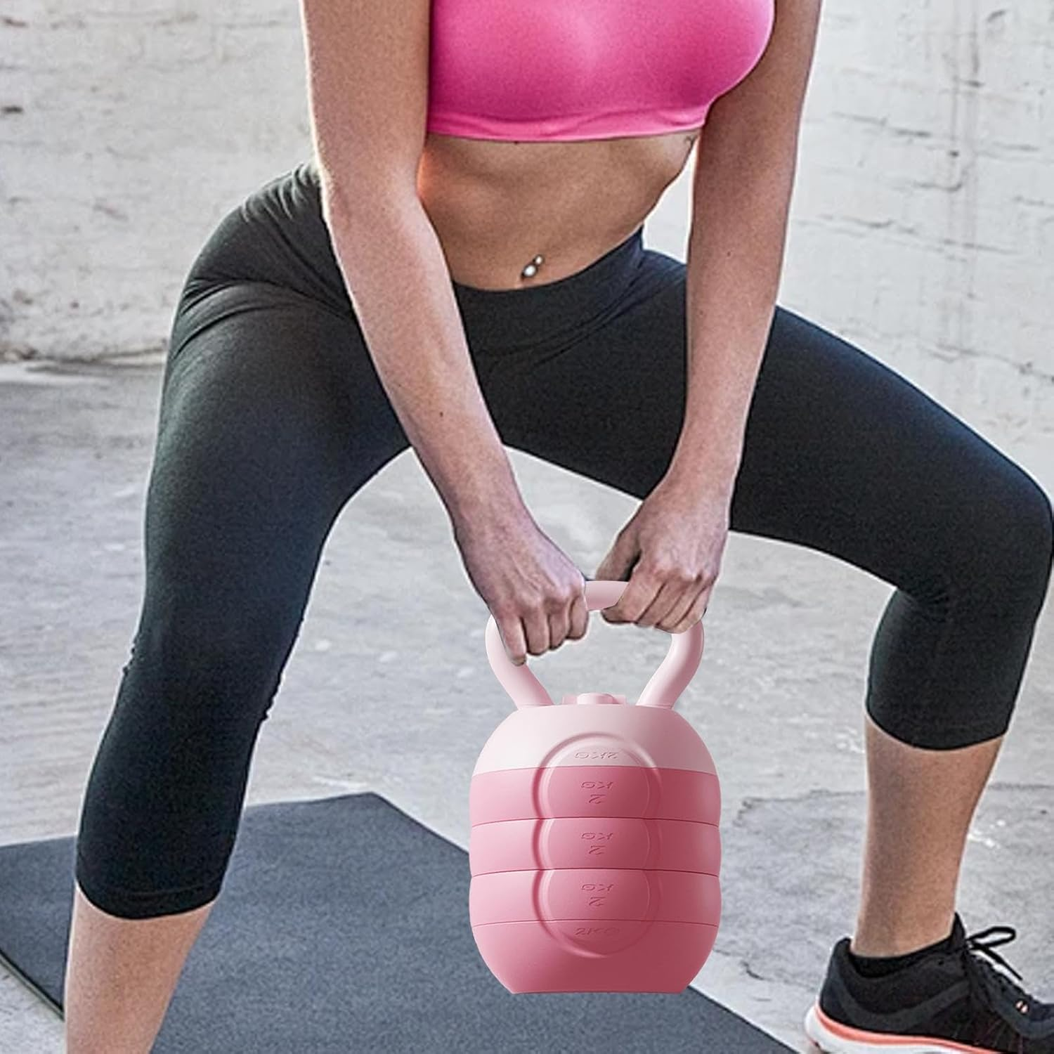 Strength Training Kettlebells, Weights, Kettlebells, Kettlebells, Adjustable Kettlebells, Soft Adjustable Kettlebells for Strength Training Kettlebells Home Training for Men and Women image number 6