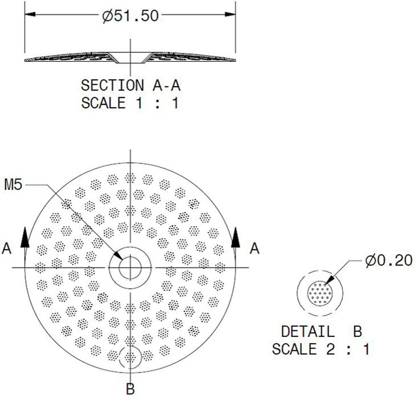 IMS Competition Precision Shower Screeen for La Cimbali - CI 200 IM