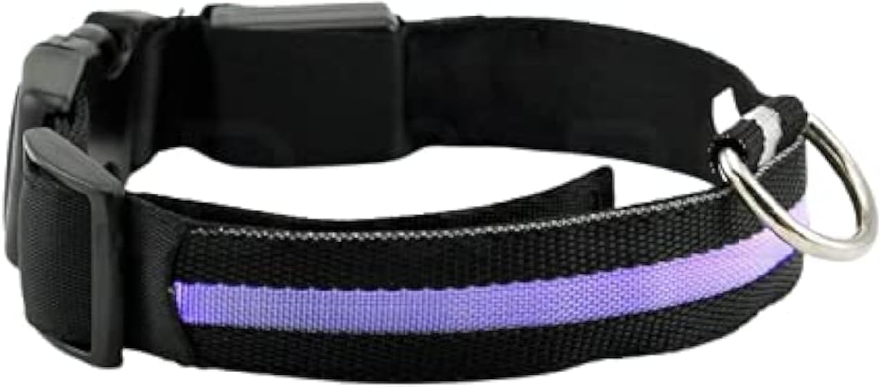 NEO+ UK SELLER ! Improved Dog Visibility & Safety USB Rechargeable LED Dog Safety Collar. Ultra-Bright Led'S. Connects to Devices. Dog Will Be More Visible & Safe (BLUE SIZE XL)