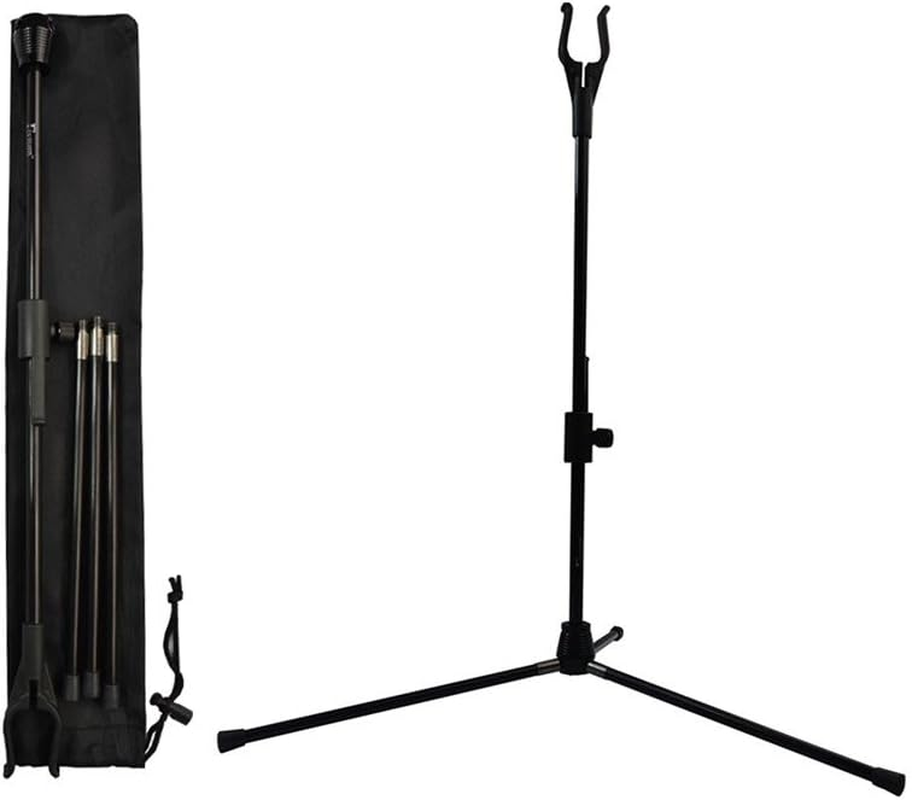 YLS Archery Bow Stand Recurve Bow Compound Bow Stand Rack Holder Legs 18.9" Height