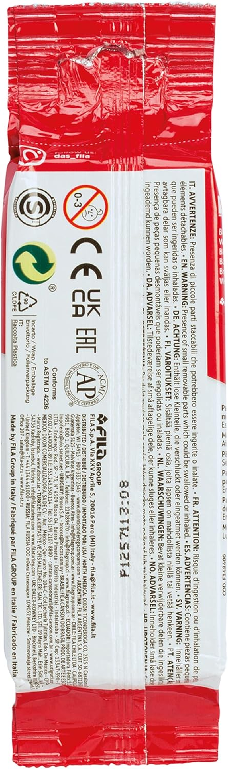 DAS Air Hardening Modeling Clay Block 40-Piece, White 250 G image number 6