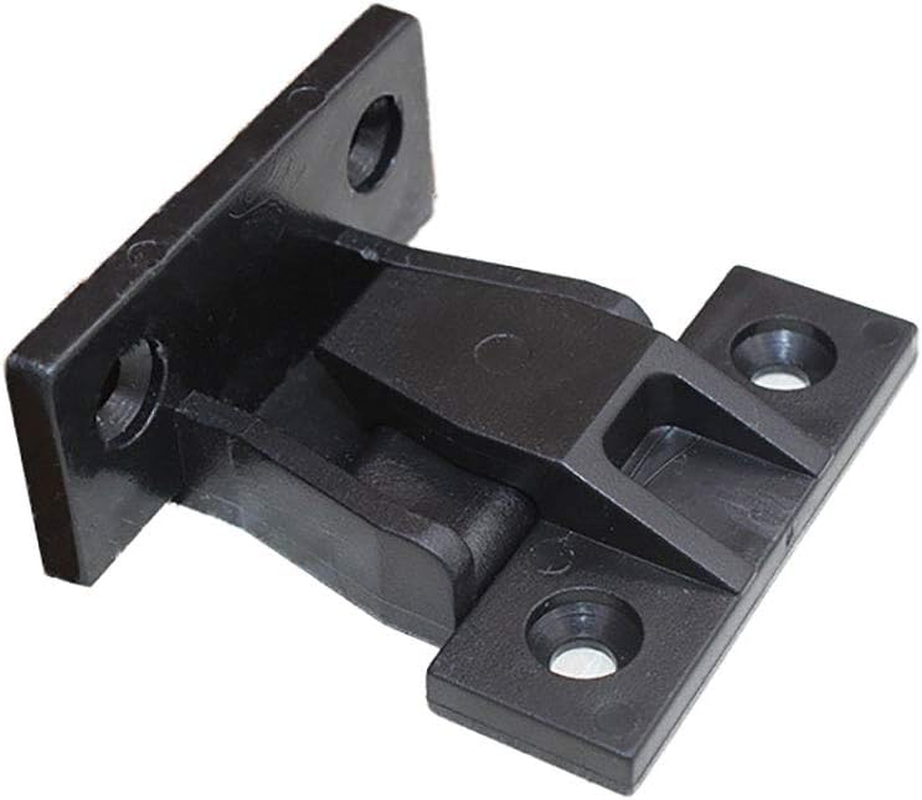 Drop On/Hook on Push in Plinth Fasteners Fittings Press Fit Panel Clips (S/M/L) Black for Furniture Connector image number 3