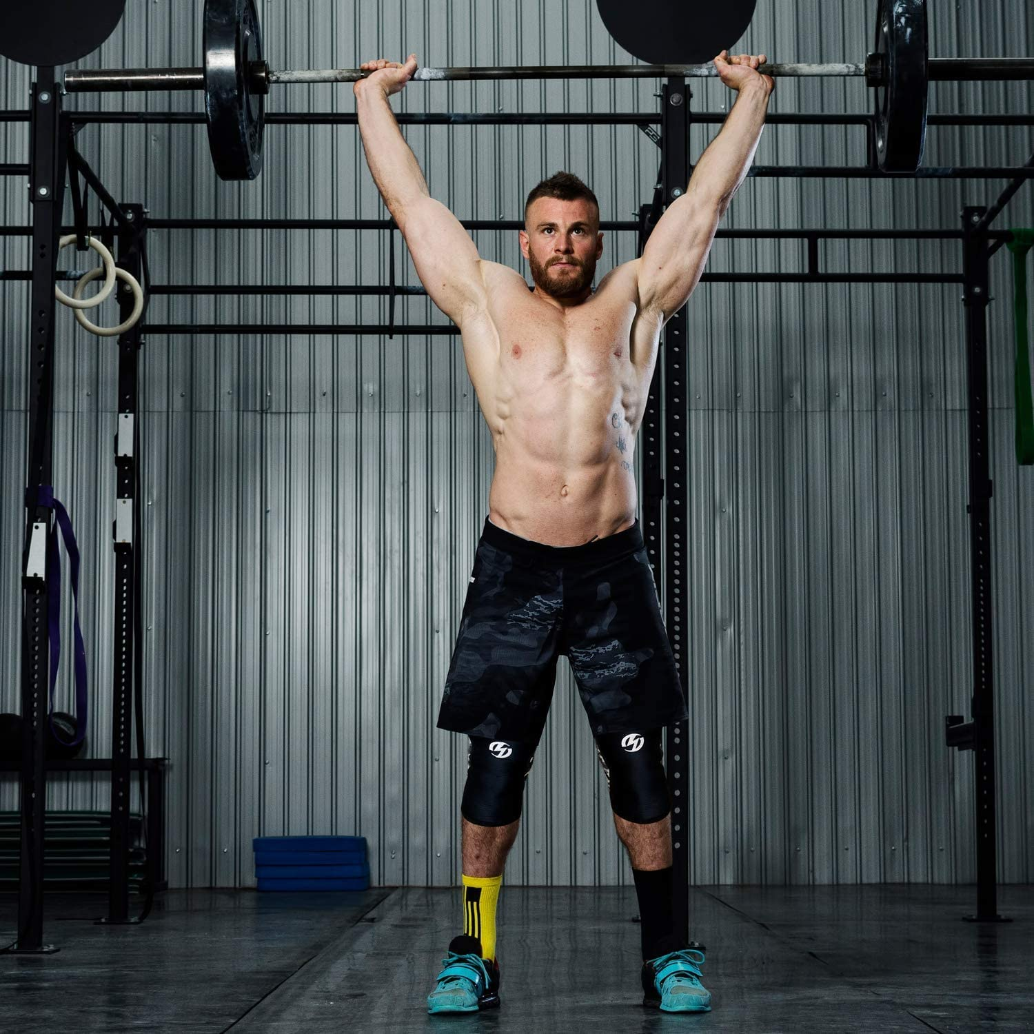 Knee Sleeves (1 Pair), 7Mm Neoprene Compression Knee Braces, Great Support for Cross Training, Weightlifting, Powerlifting, Squats, Basketball and More image number 2