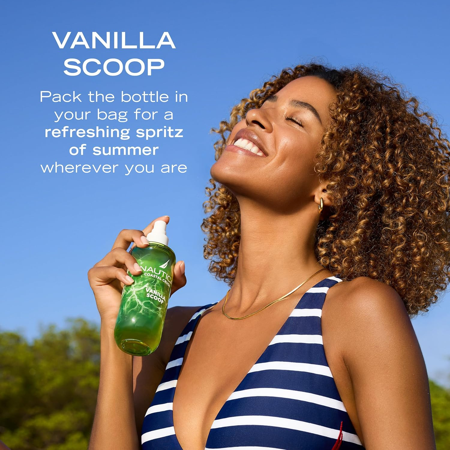 Nautica Coastal Crush Vanilla Scoop Body Mist, 236Ml image number 4