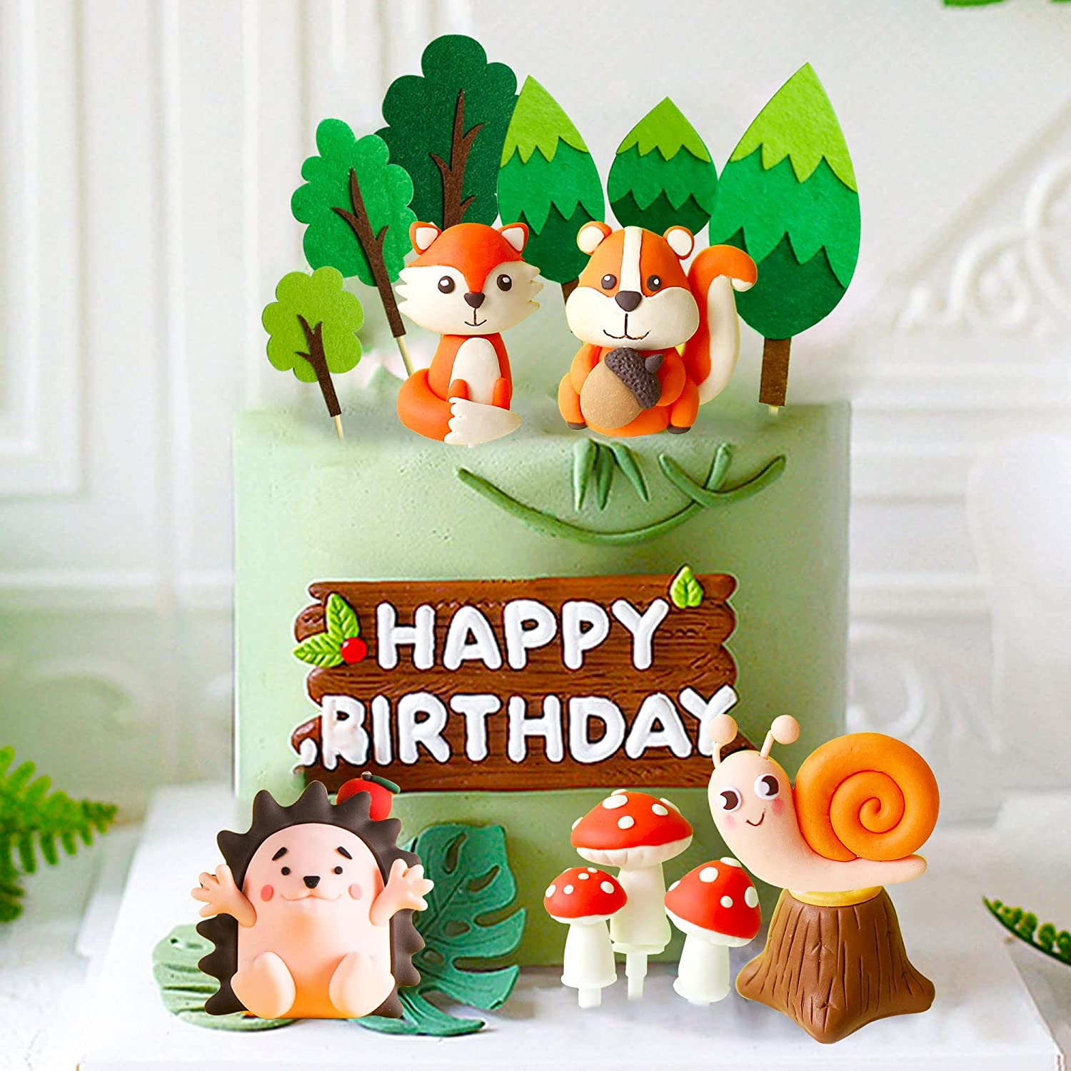 New Fox Hedgehog Cake Decoration (Yellow) image number 6