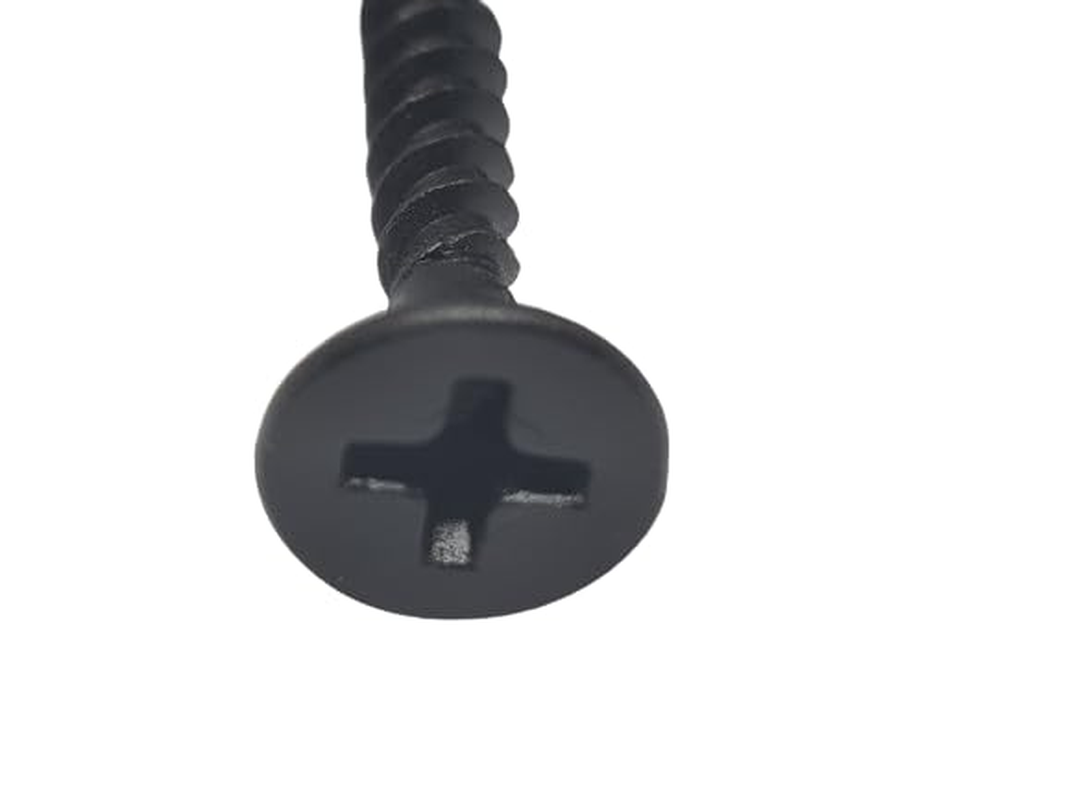 Carbon Steel Black Zinc Cross Flat Countersunk Head Self-Tapping Screws (M3.5 = 6G X 20Mm - 120Pcs) image number 3