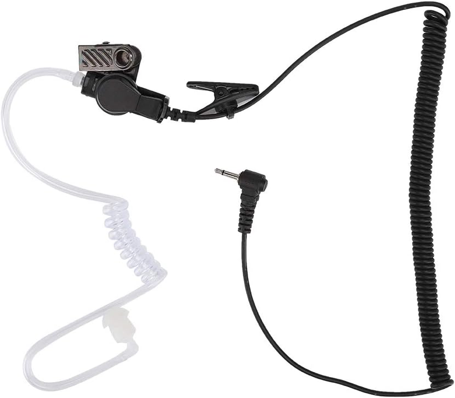 2.5Mm Earphones with Air Acoustic Sound Tube for Speaker Microphone, Earphones for Safety Monitoring, Environmentally Friendly Material image number 6