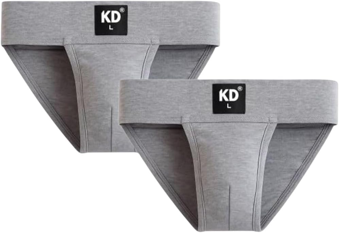 KNK Men&rsquo;S Gym Jockstrap Supporter with Back Cover | 100% Organic Cotton Jockstrap with Cup Pocket | Sports Fit image number 2