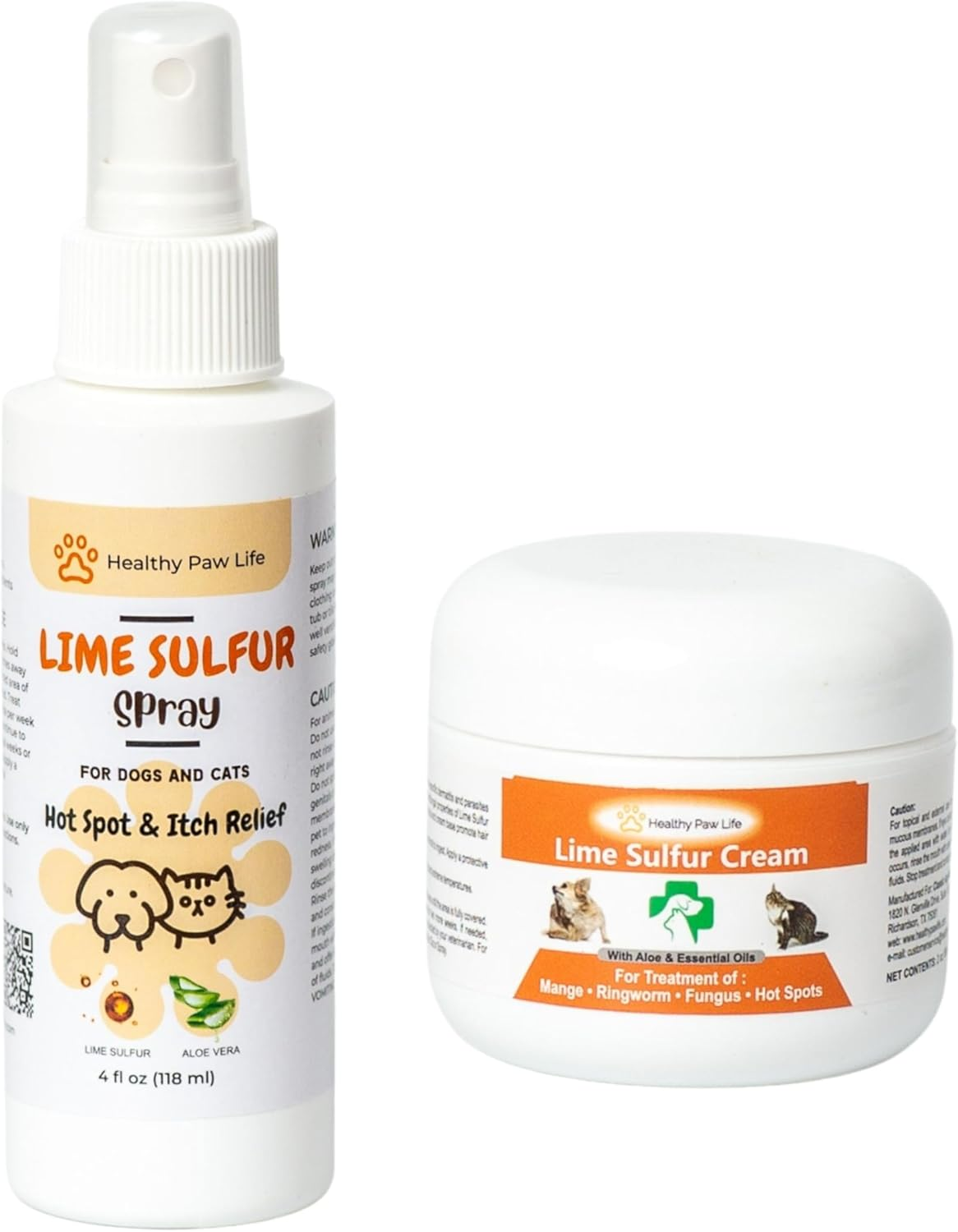 Classic'S Lime Sulfur Dip Bundle - 2 Items: Classic'S Lime Sulfur Cream (2 Oz) and Classic'S Lime Sulfur Spray (4 Oz), 2 Piece Set image number 2