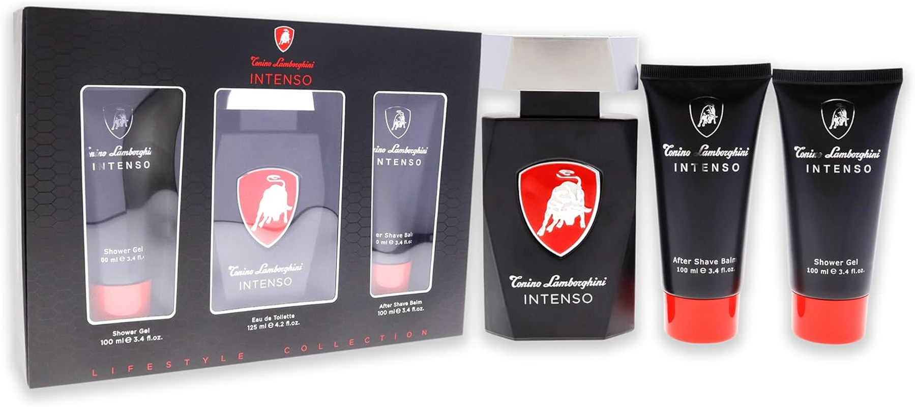 Tonino Lamborghini Intenso 3 Piece Gift Set 125 Ml image number 2