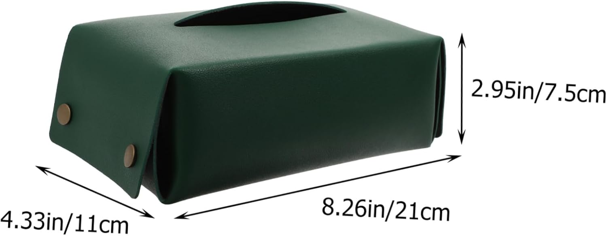 1Pc Household Tissue Holder for Home Office Car Practical Tabletop Napkin Container Easy to Use and Recyclable