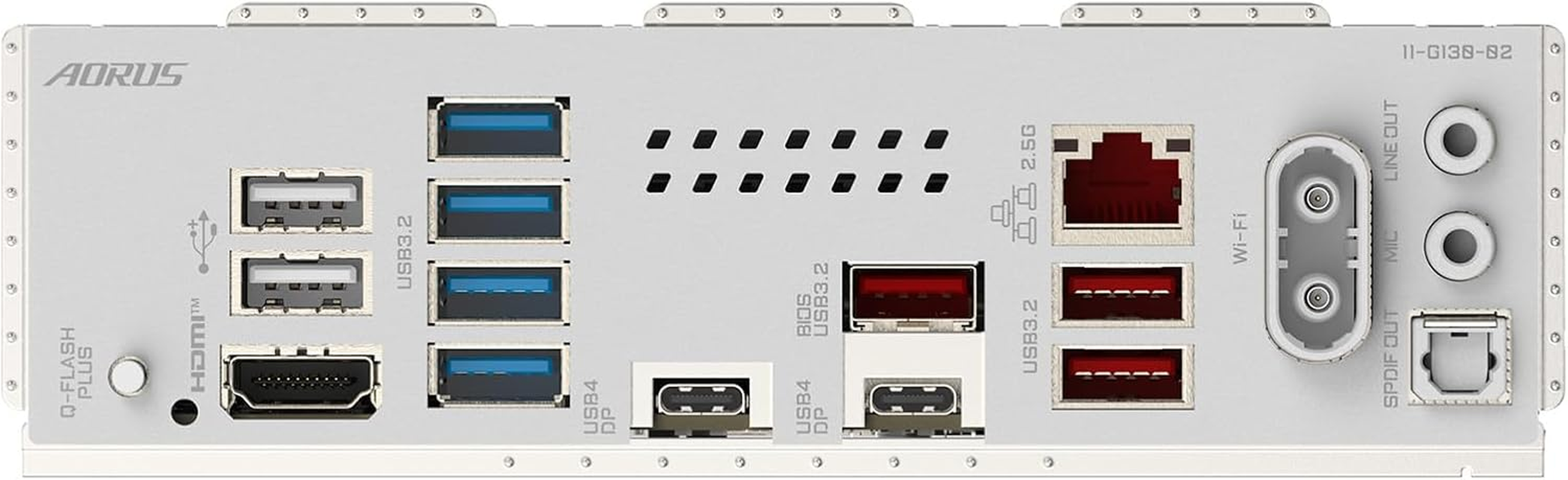 GIGABYTE X870E AORUS PRO ICE AMD AM5 LGA 1718 Motherboard, ATX, DDR5, 4X M.2, Pcie 5.0, USB4, WIFI7, 2.5Gbe LAN, Ez-Latch, 5-Year Warranty image number 4