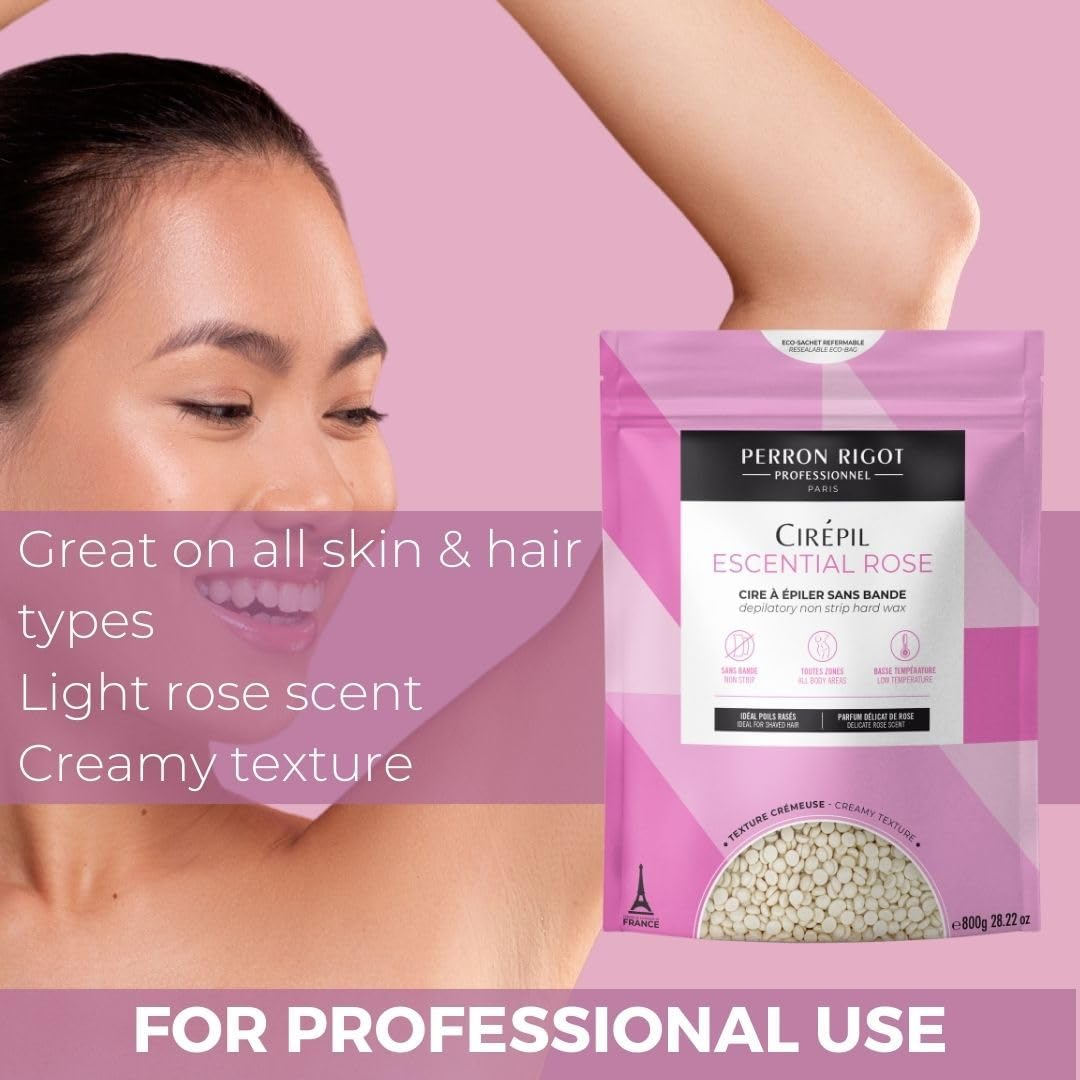 Cirepil Escential Rose Hot Wax 805G image number 5