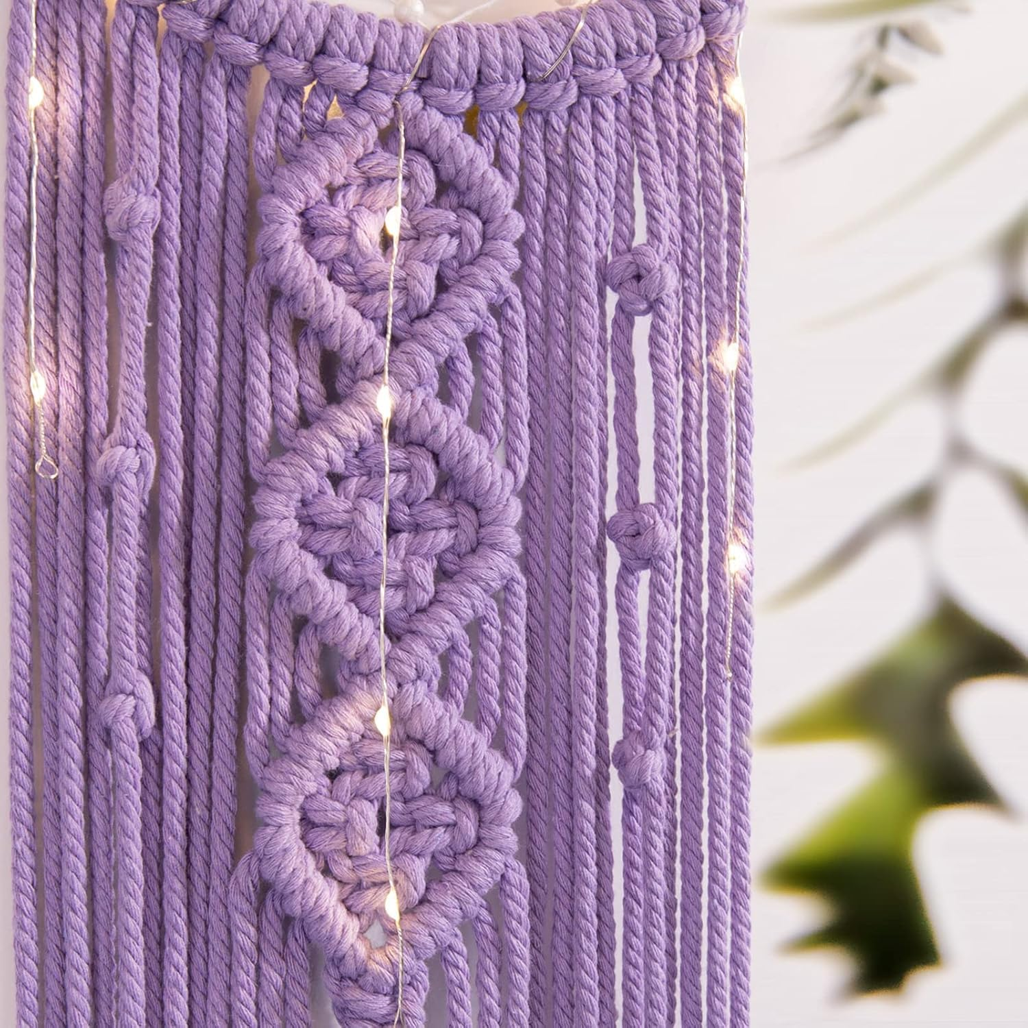 Dream Catcher, Moon Dream Catcher, Home Decor, Boho Dream Catcher, Girls Bedroom Decor Dream Catcher Wall Decor, Gifts for Teenager Girls Friends Gifts, Gifts for Women Gifts for Mom Purple - Pink image number 5