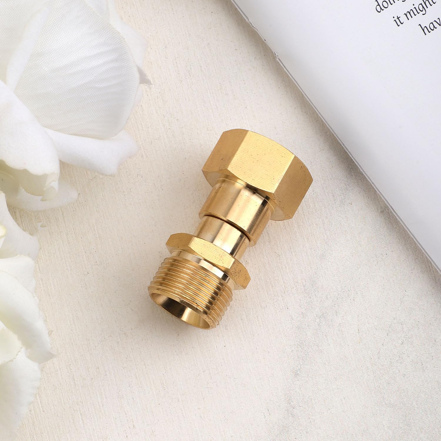 Gosknor Quick Connect Pressure Washer Fitting, Male M22-14Mm Quick Connect Pressure Washer Swivel Fitting Pressure Washer Adapter for Power Washer Hose Pump image number 1