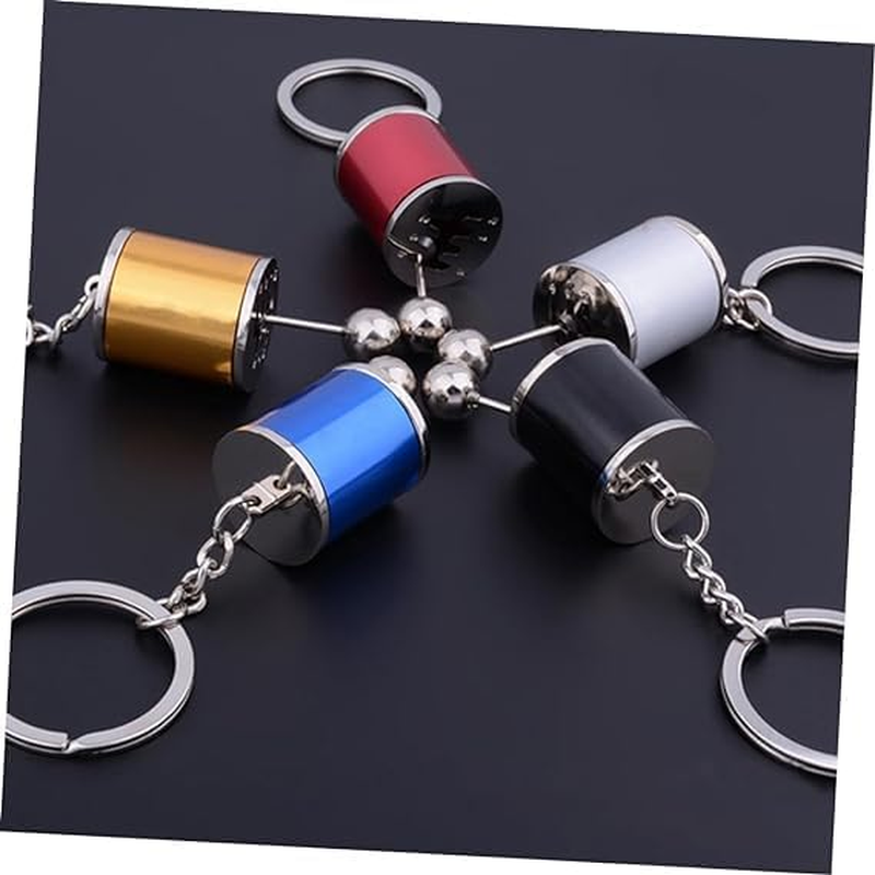 WEZCHUGHAOL Gear Shifter Keychain Gifts for Drivers Racer Bus Truck Driver Chauffeur Mini Car Parts Accessories Gifts image number 6