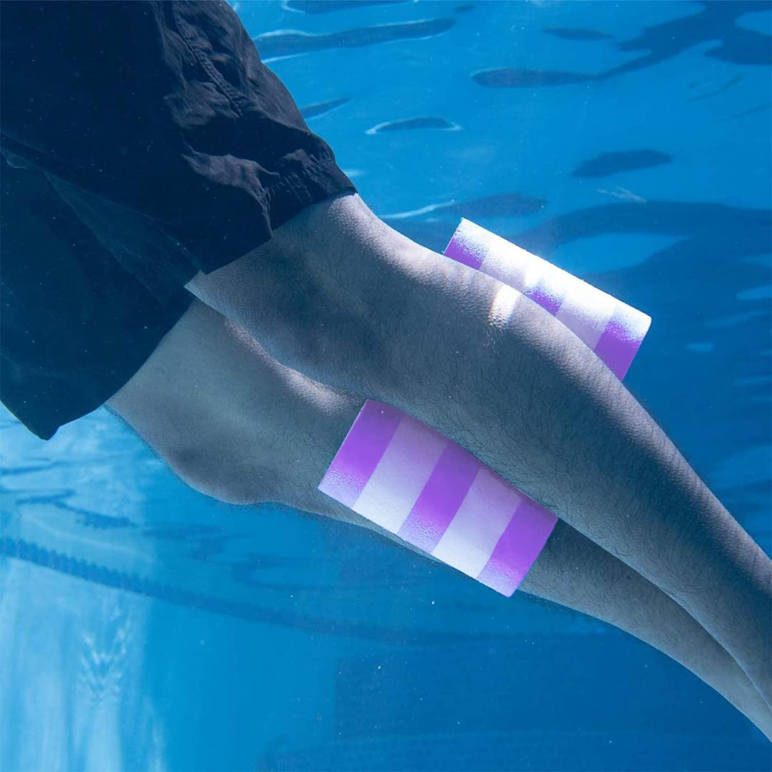 UNAOIWN Water Dumbbell Set for Aquatic Aerobics Exercise, Water Weights Equipment, Training Aid for Aquatic Fitness, Water Workout Fitness Tool image number 3