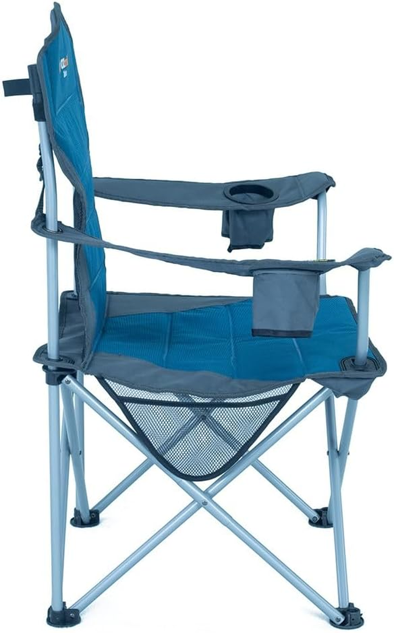 Oztrail Deluxe Arm Chair, Blue image number 2