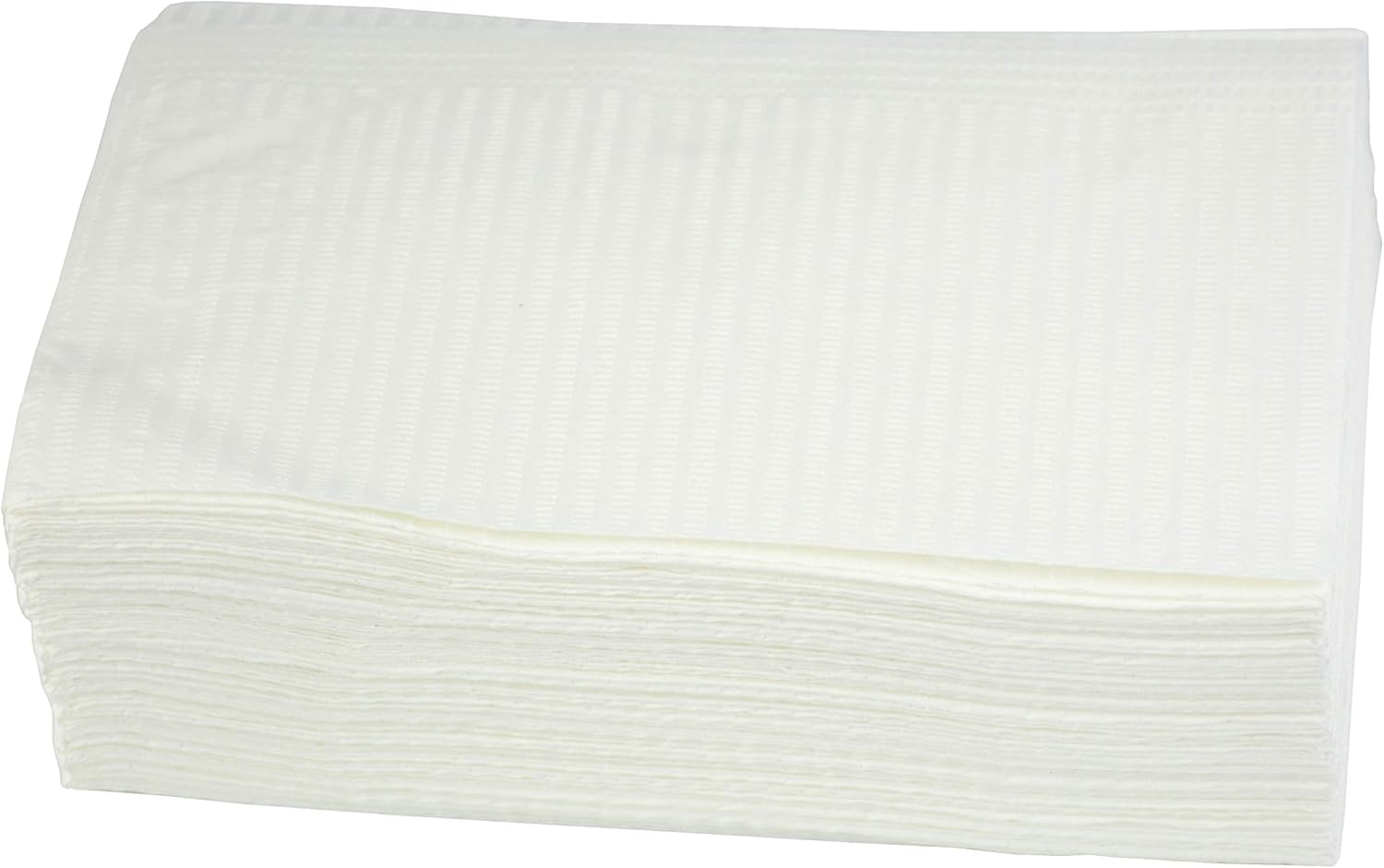 Aebderp 125Pcs Disposable Nail Art Tattoo Paper Towels Table Mat, 3-Ply Waterproof Tattoo Bibs Sheets Nail Desk Mat, Tattooing Tablecloth Pads Tray Covers, Nail Napkins for Nail Salon Supplies (White) - Green image number 5