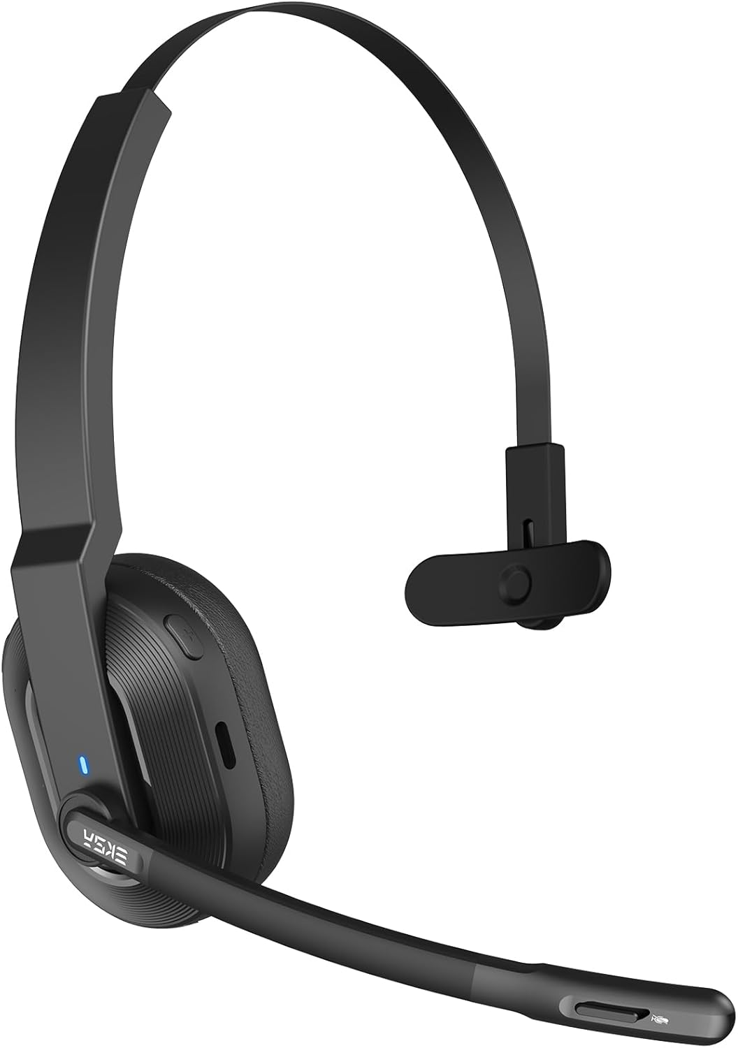 EKSA Wireless Headset, Bluetooth 5.2 Headset with Noise Cancelling Microphone & USB Dongle, 55H Playtime on Ear Headphone for Home Office, Remote Work, Call Center, Suitable for Phone PC Laptop Tablet