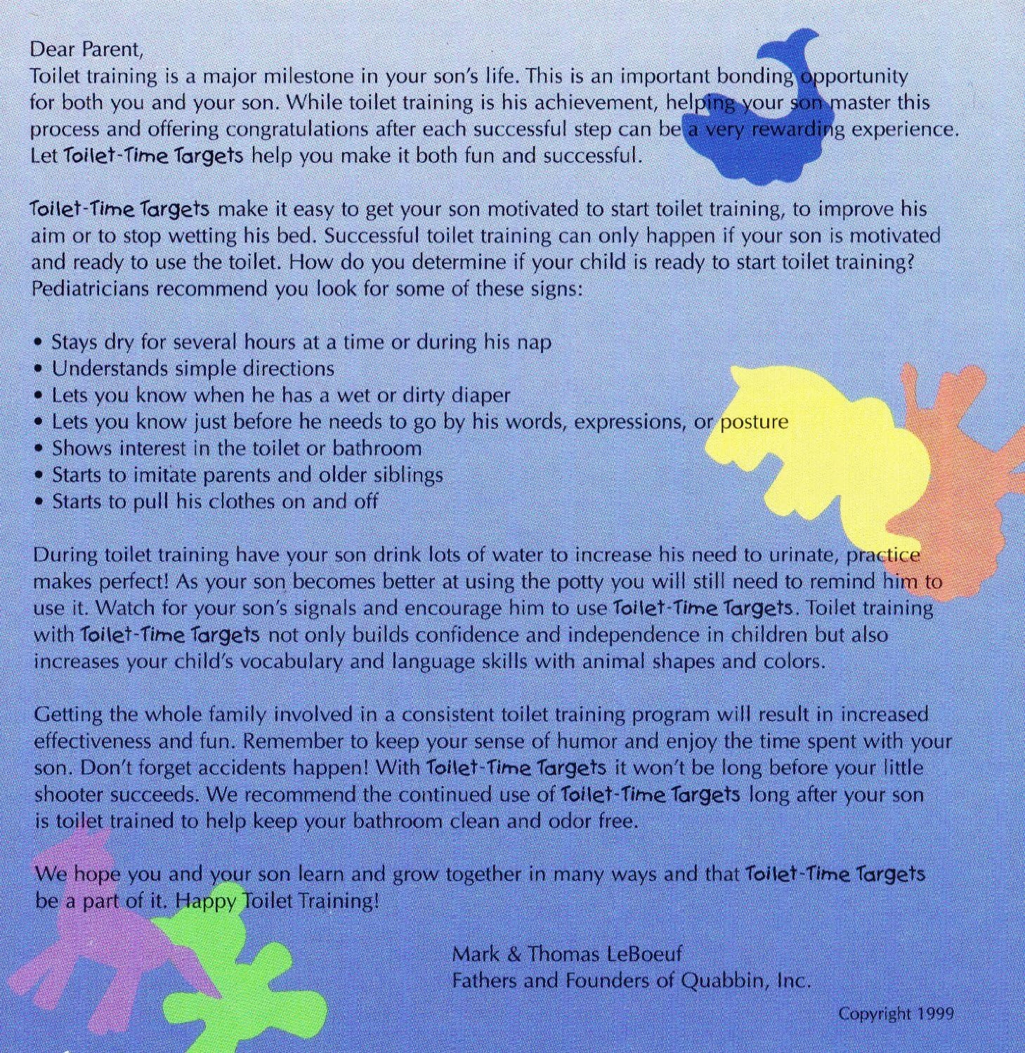 Toilet Targets for Boys image number 3