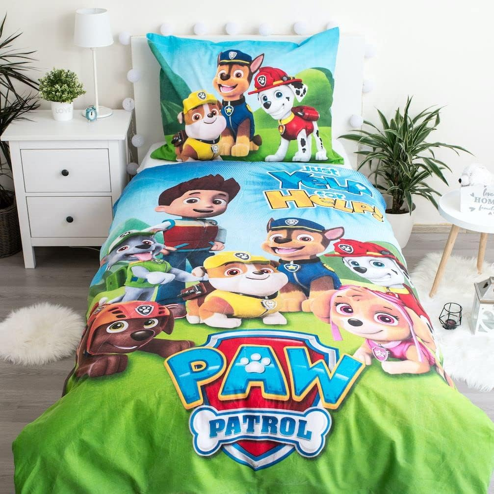 Paw Patrol Yelp for Help UK Single Cotton Duvet/Doona Cover Set image number 4