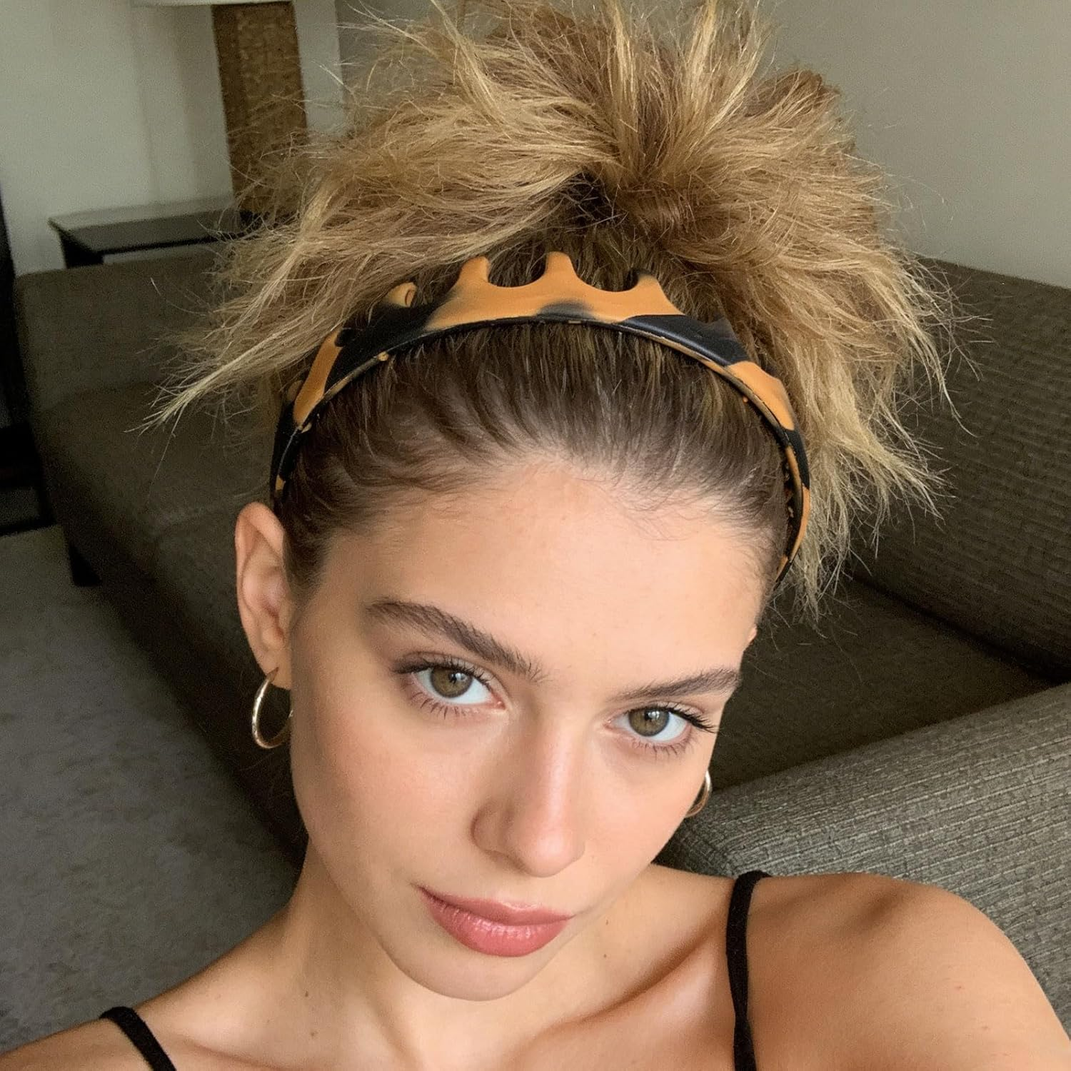 Xanthelle Hair Band, Pack of 2 Women'S Zigzag Headband for Headband Girls image number 2