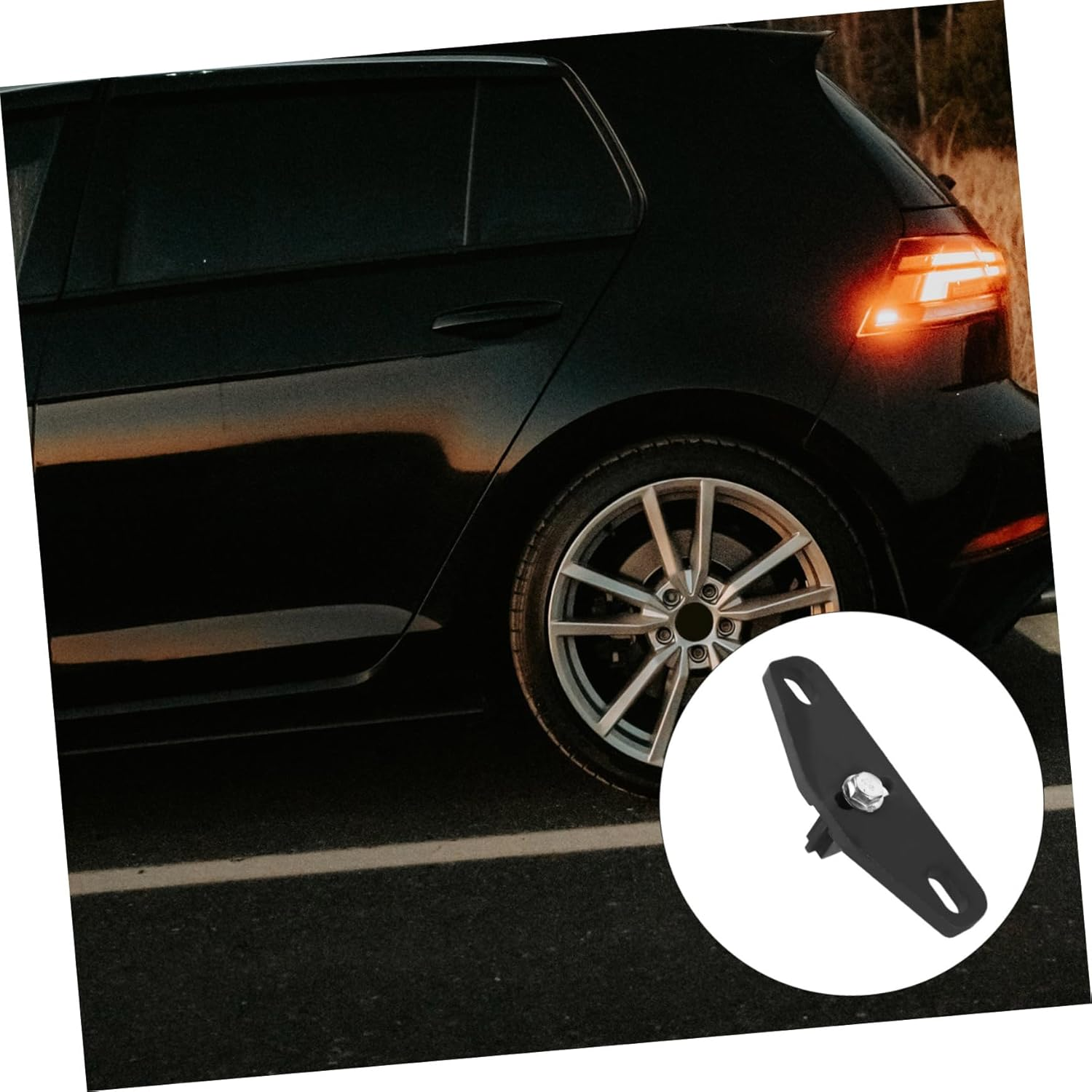 DINHEAROM 3Pcs Flywheel Fixing Tool Kit Automotive Timing Tool Gear Wrench for Cars Trucks Fuel Oil Tank Bracket Lock image number 4