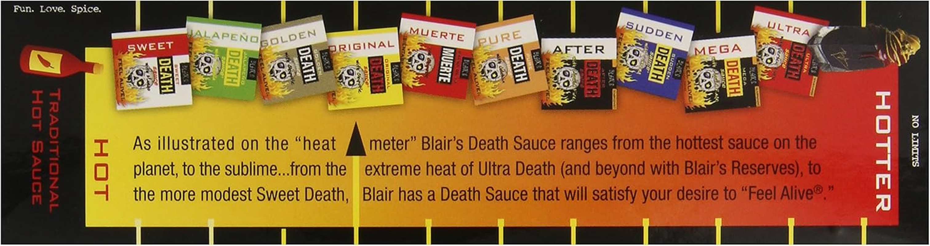 Blair'S Original Death Sauce, 150 Ml image number 1