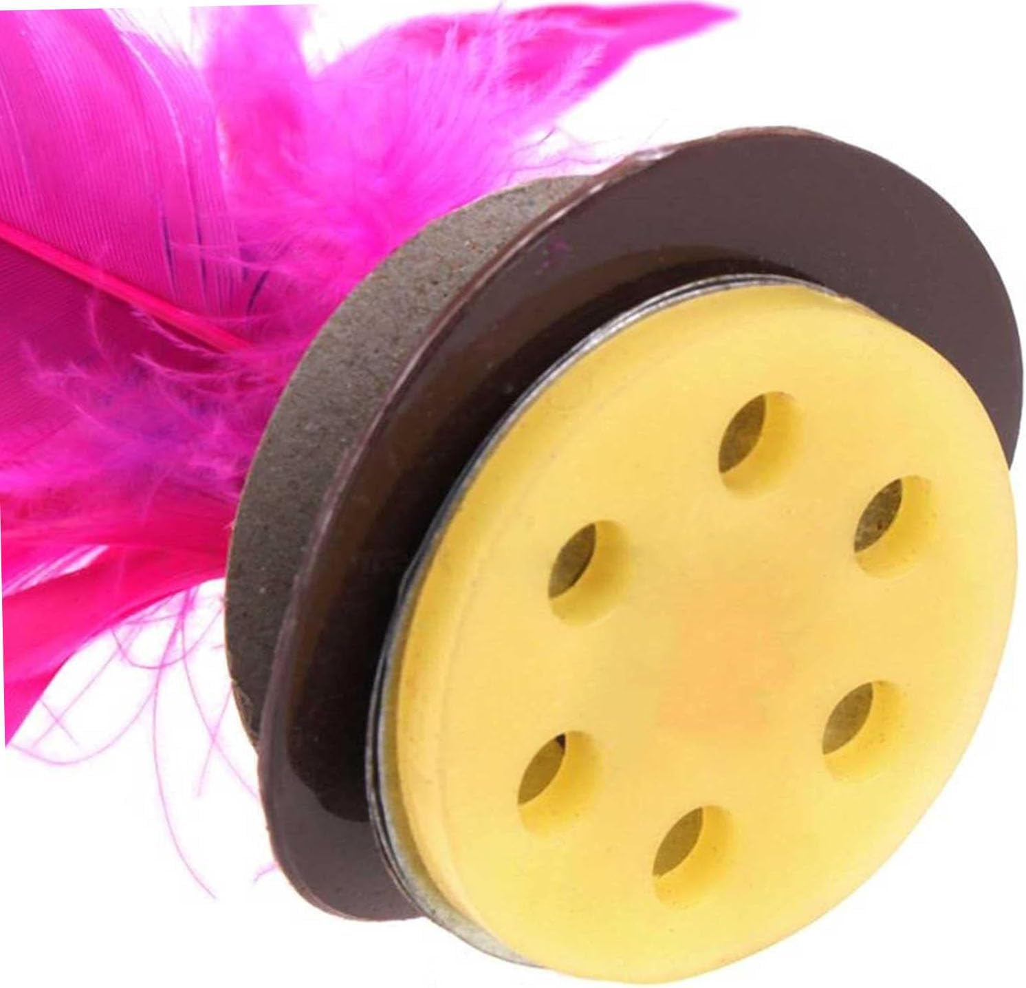 6 Pack Chinese Jianzi Shuttlecock,Colorful Feather Kicking Shuttlecock,Foot Feather Sports Toy for Indoor and Outdoor image number 5