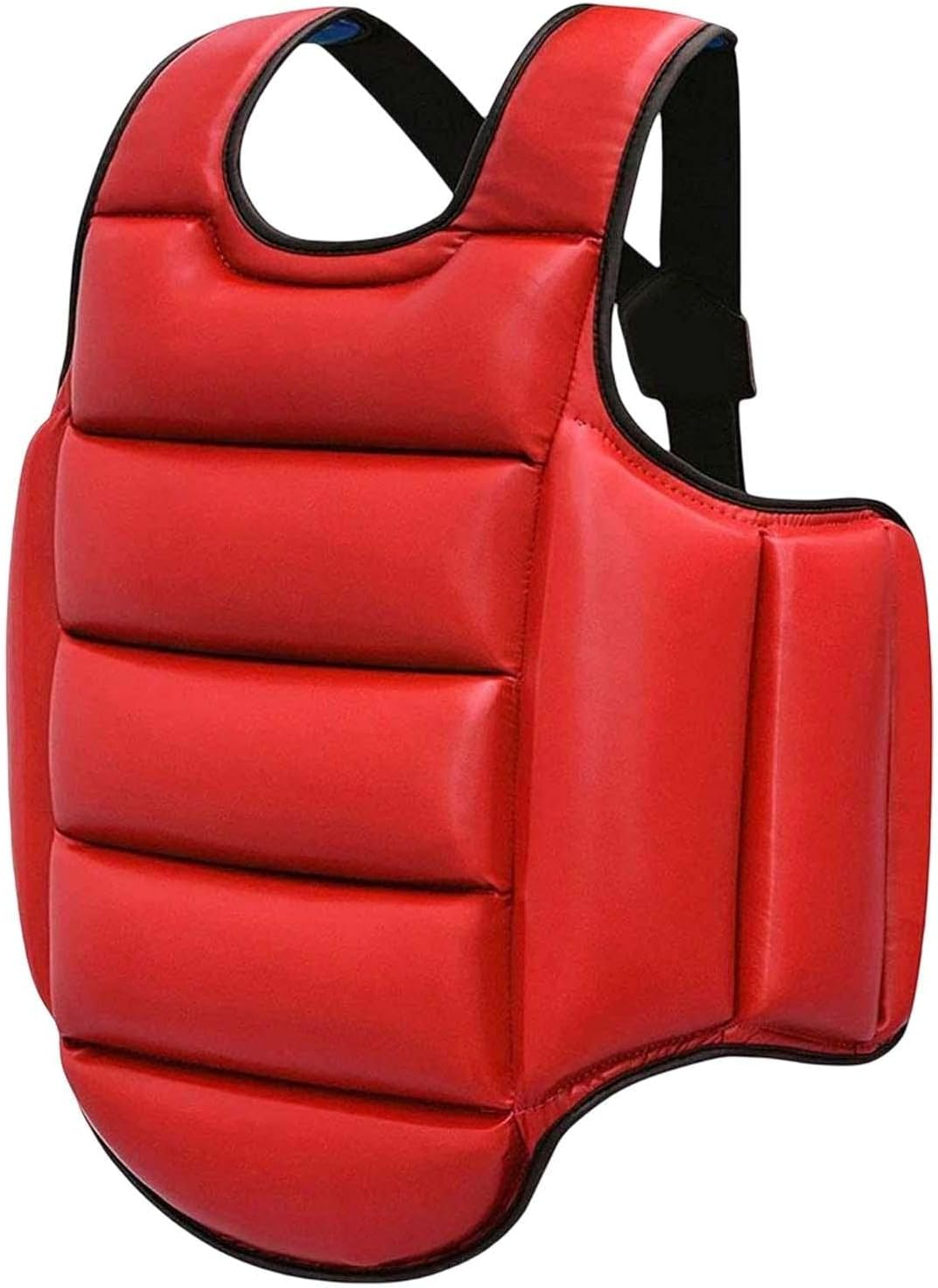 Reversible Karate Guard Chest Protector Body Boxing Rib Shield Armour Protection Pad MMA Taekwondo Protector Vest for Women Men Kids Sanda image number 5