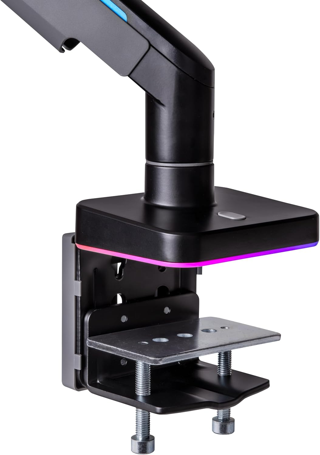 Thermaltake Gaming Gas Spring Single RGB Monitor Arm (Fits 17"- 49"), GEA-MSR-SMSBLK-01 image number 1