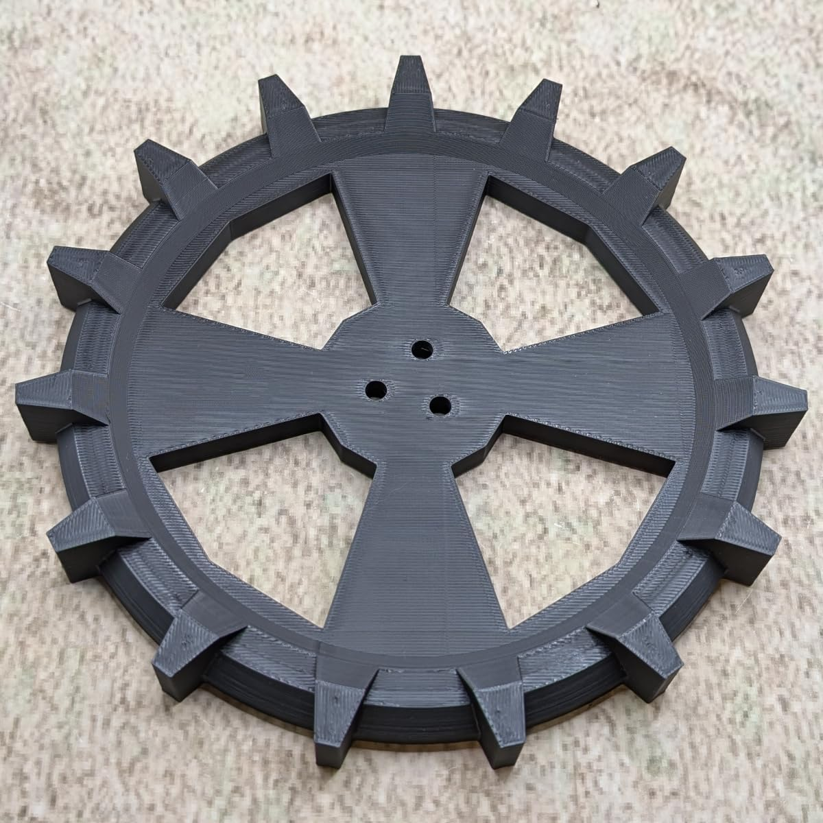 ULEIVA Replacement Drive Wheels Wheel Compatible with Husqvarna Automower 105 305 308 Robotic Lawnmower Spikes Off-Road Wheels Replacement Wheel Pack of 2 image number 1