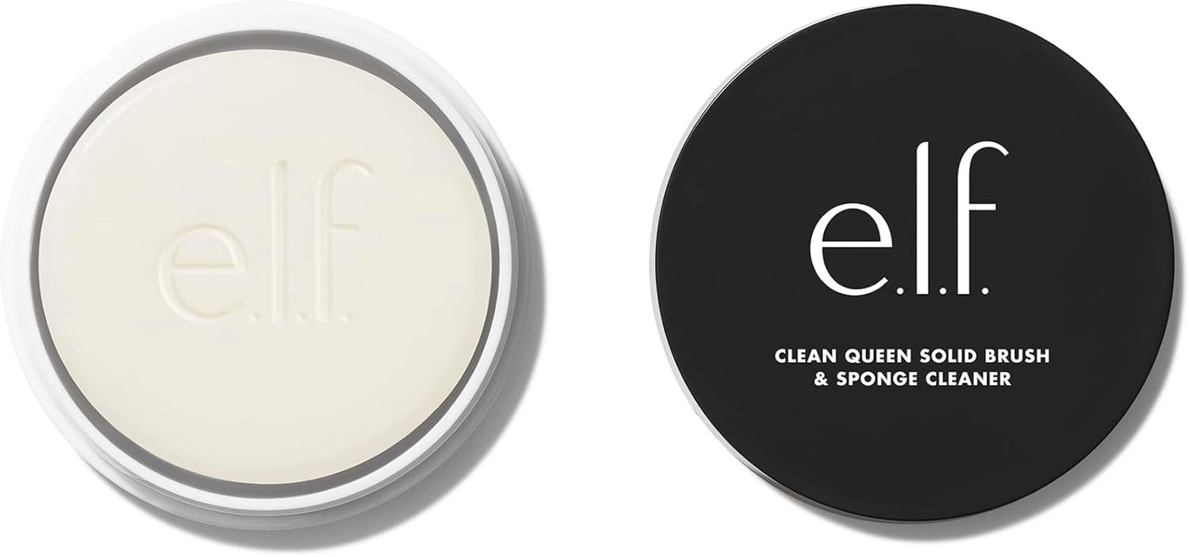 E.L.F. Clean Queen Solid Brush & Sponge Cleaner, Cleanses Face & Eye Makeup Brushes & Sponges, Nourishing, Non-Damaging Formula, Vegan & Cruelty-Free image number 5