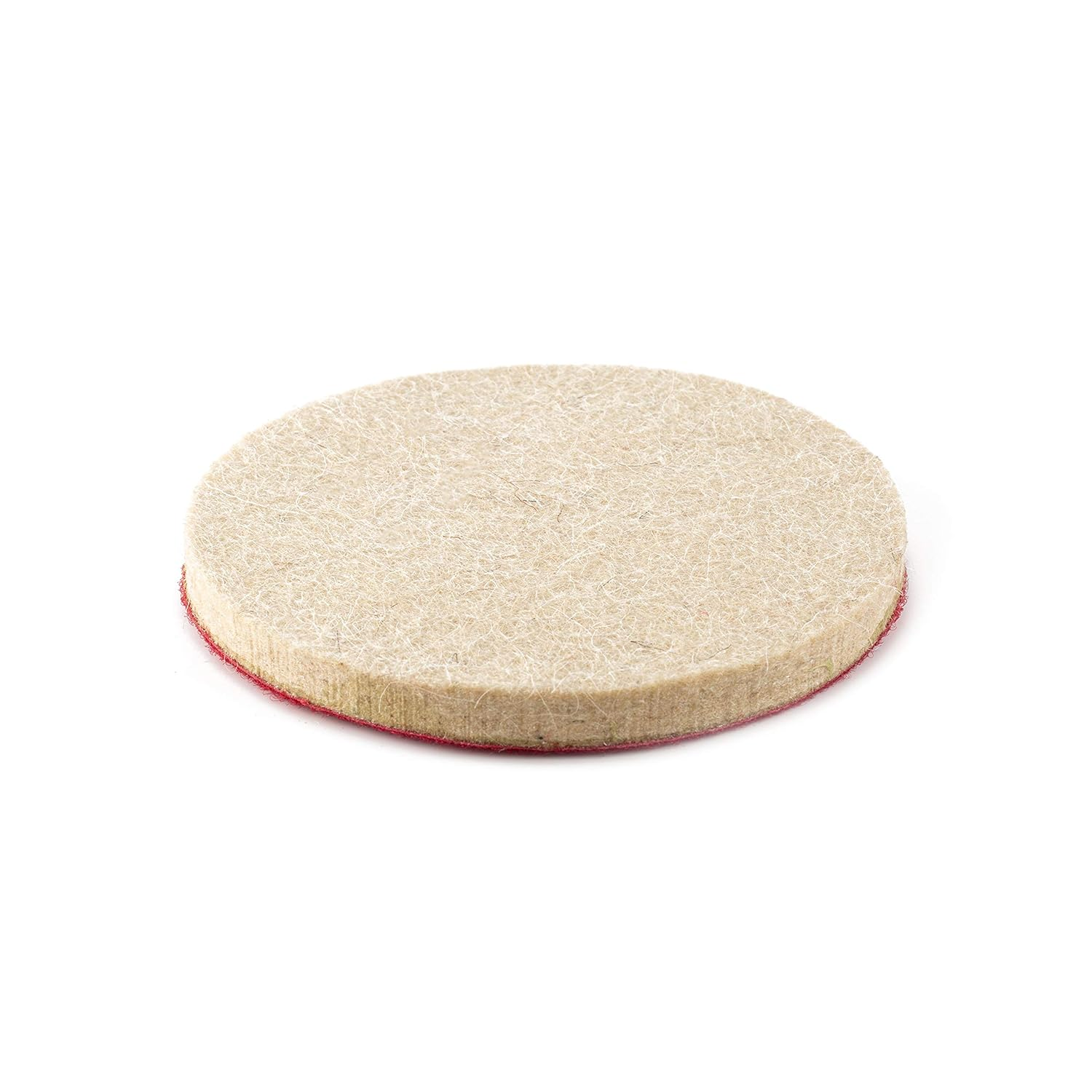 Glass Polish (150Mm) Dense Felt Polishing Pad, Low and High Speed Hook and Loop Buffing Wheel - GP11034 image number 4