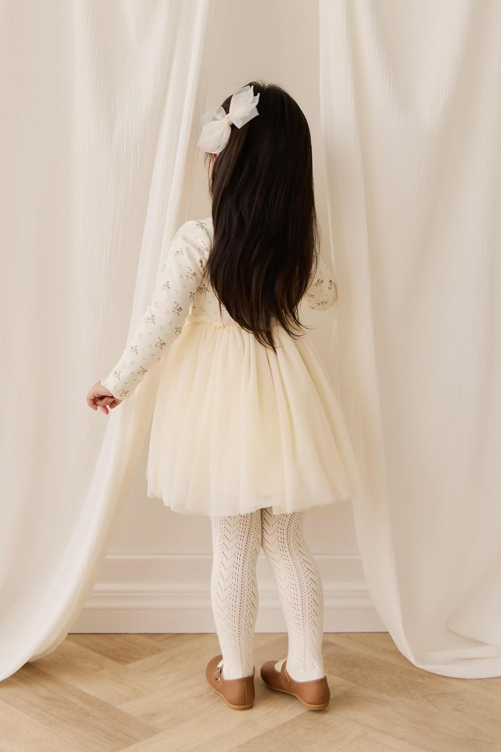 Tulle Hair Clip Blushed Rose image number 2