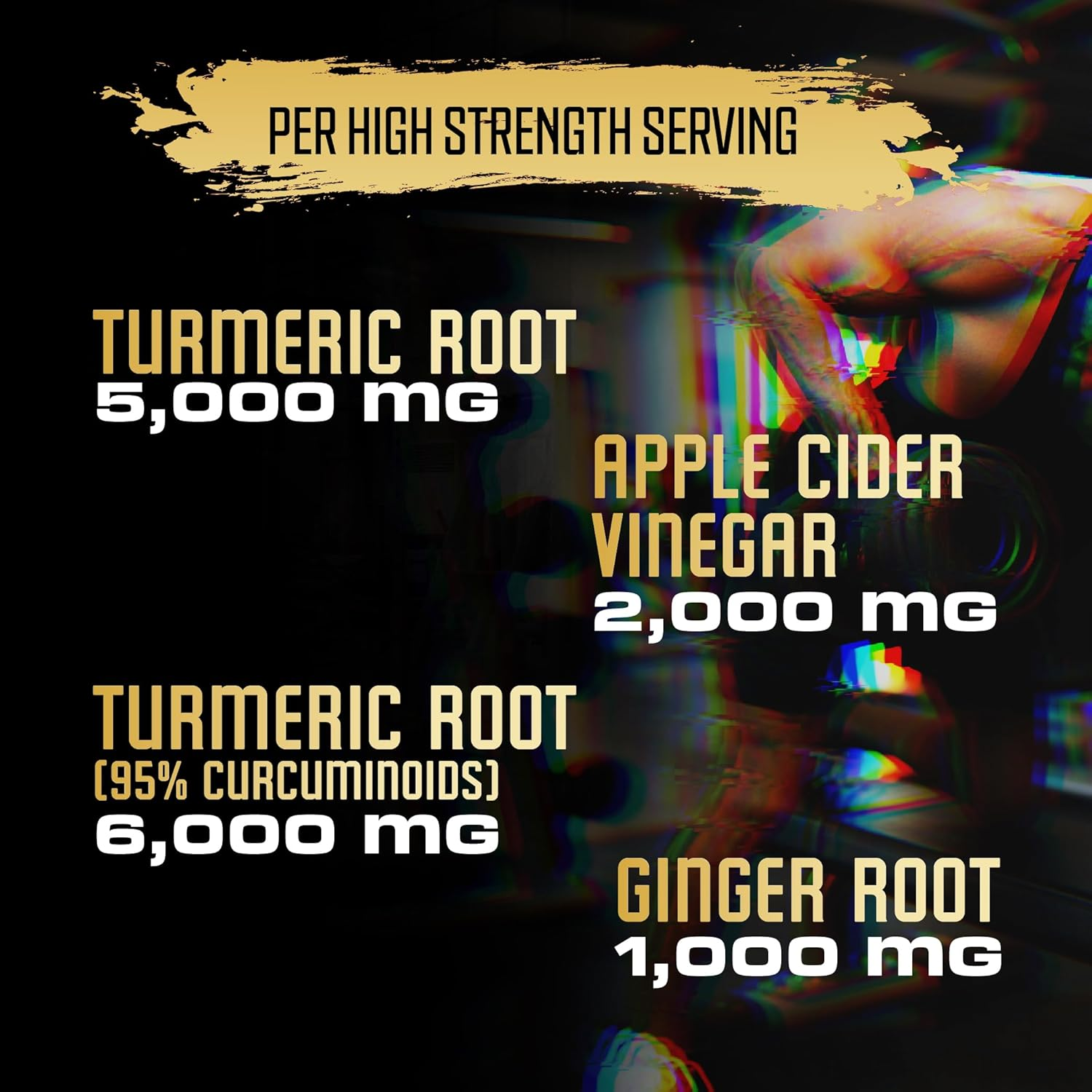 (2 Packs) Turmeric Supplement 14000 Mg - Turmeric Curcumin with Apple Cider Vinegar, Ginger - 2 Month Supply image number 4